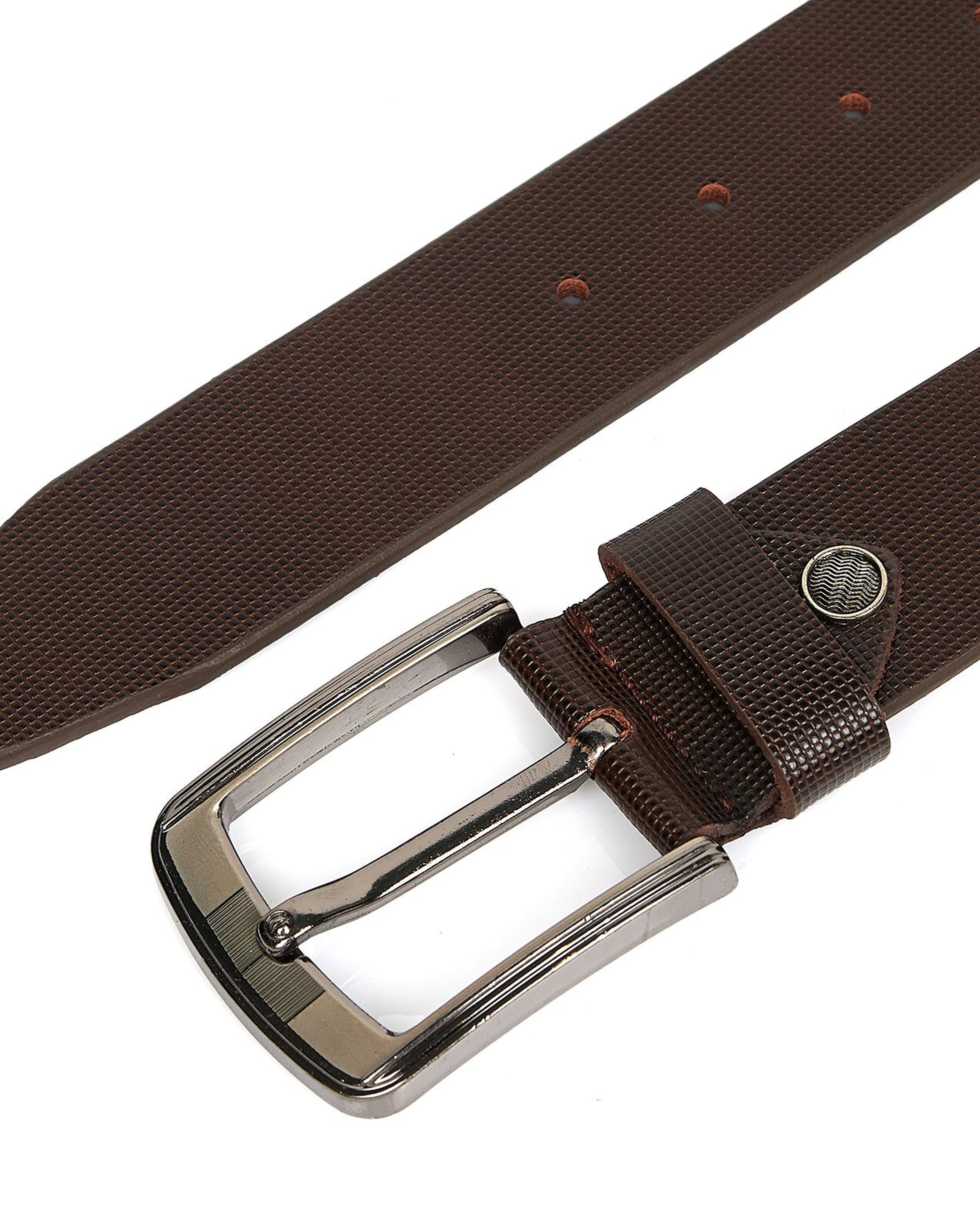 Textured Buckle Belt
