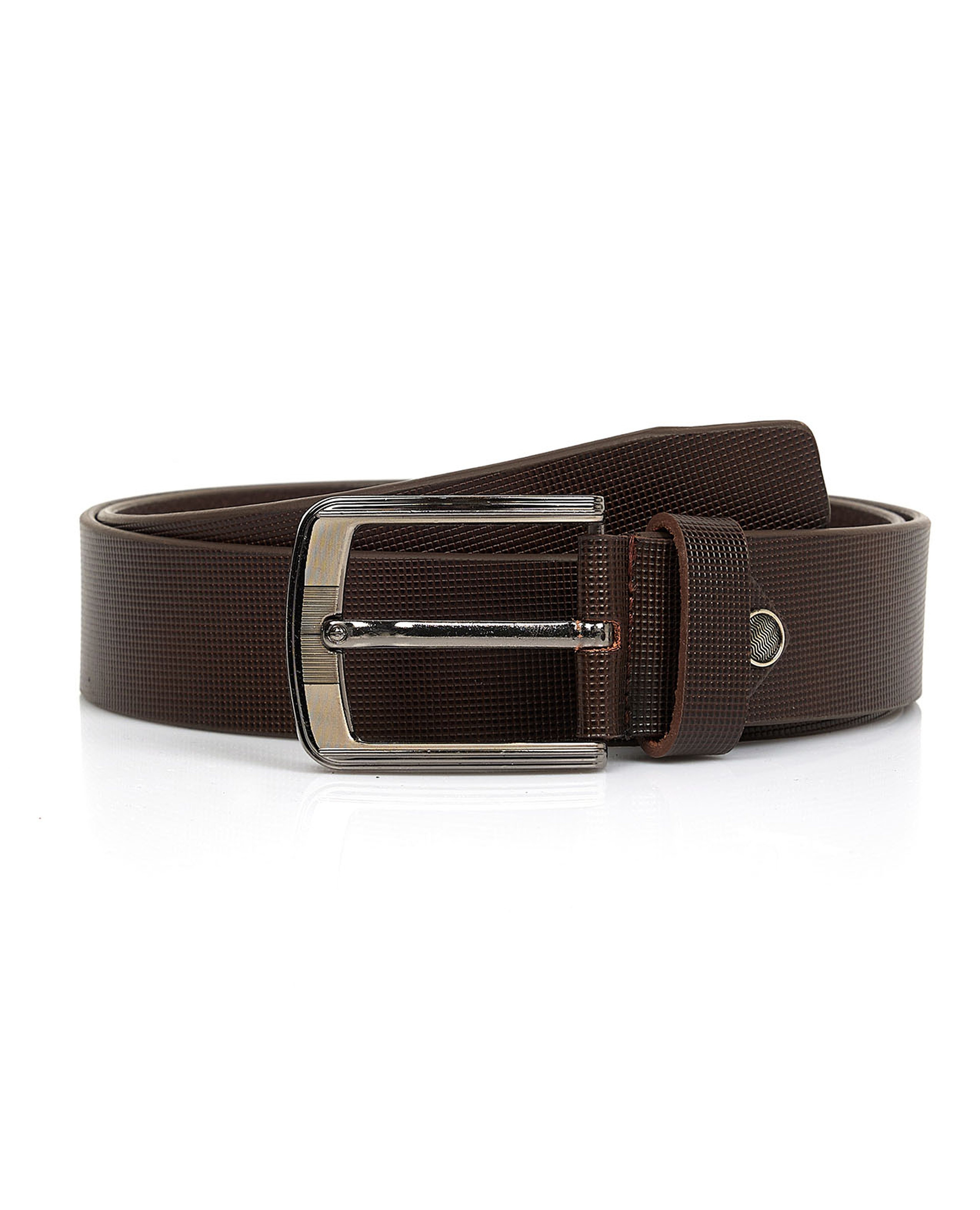 Textured Buckle Belt