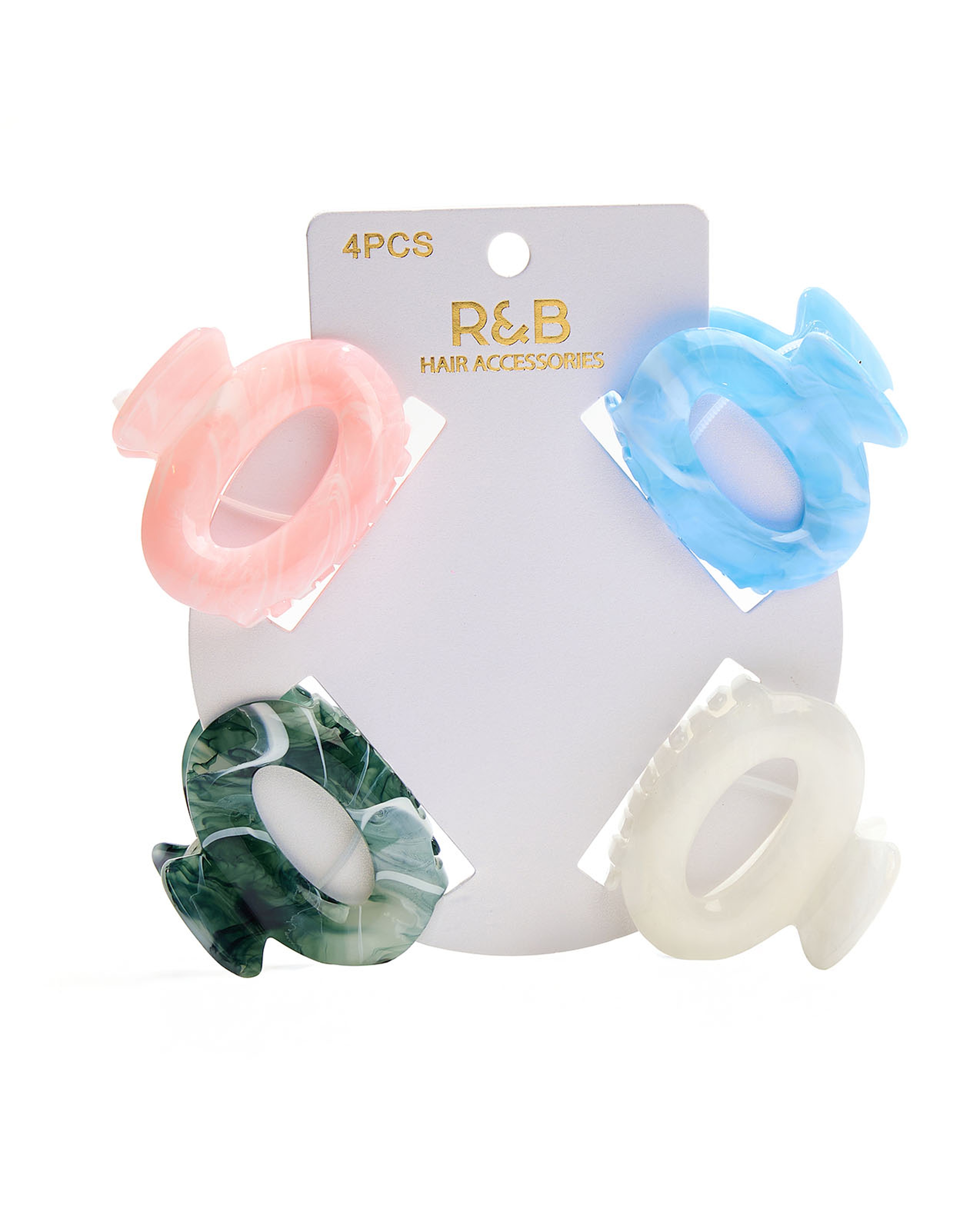 Pack of 4 Hair Claw Clips