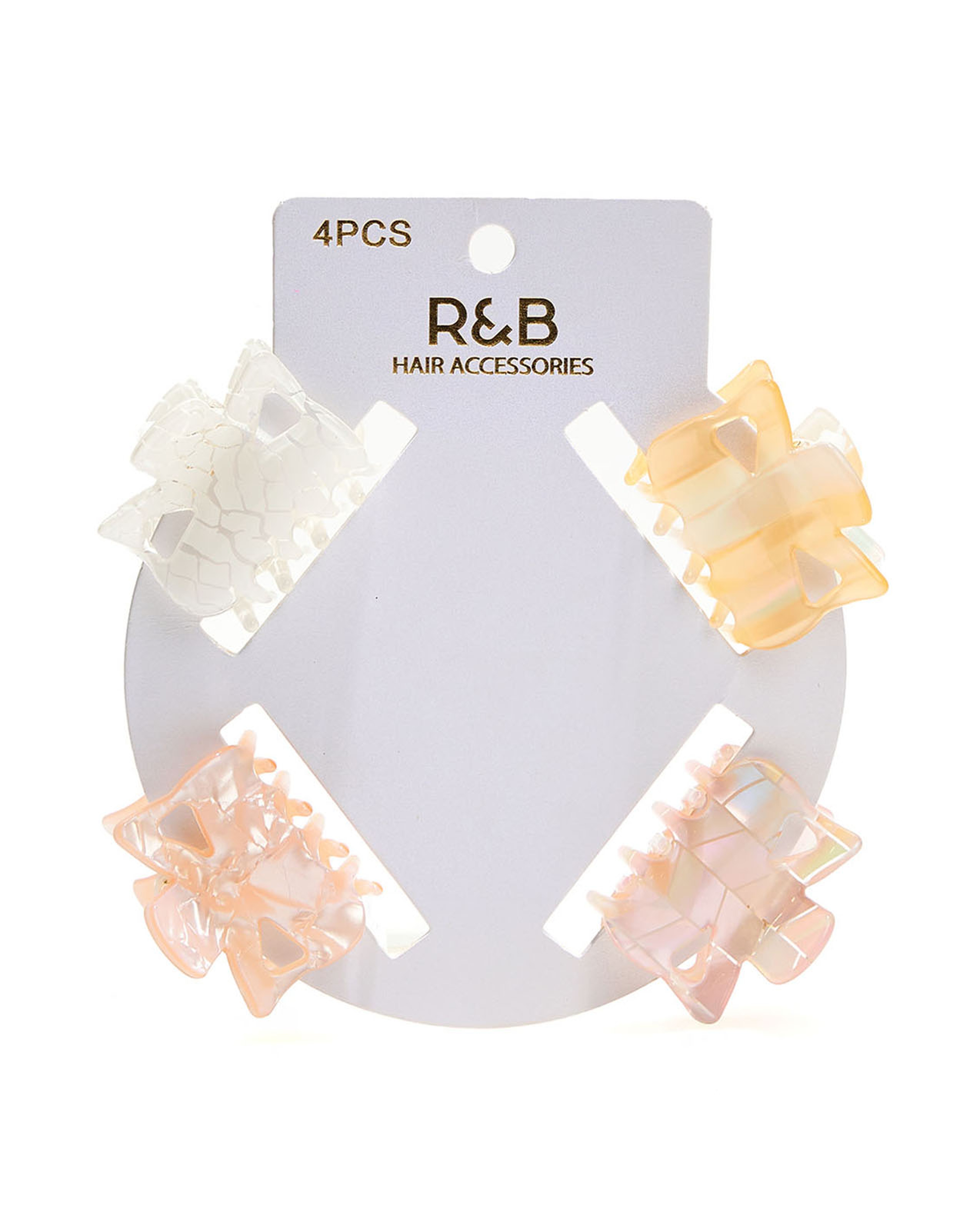 Pack of 4 Hair Claw Clips