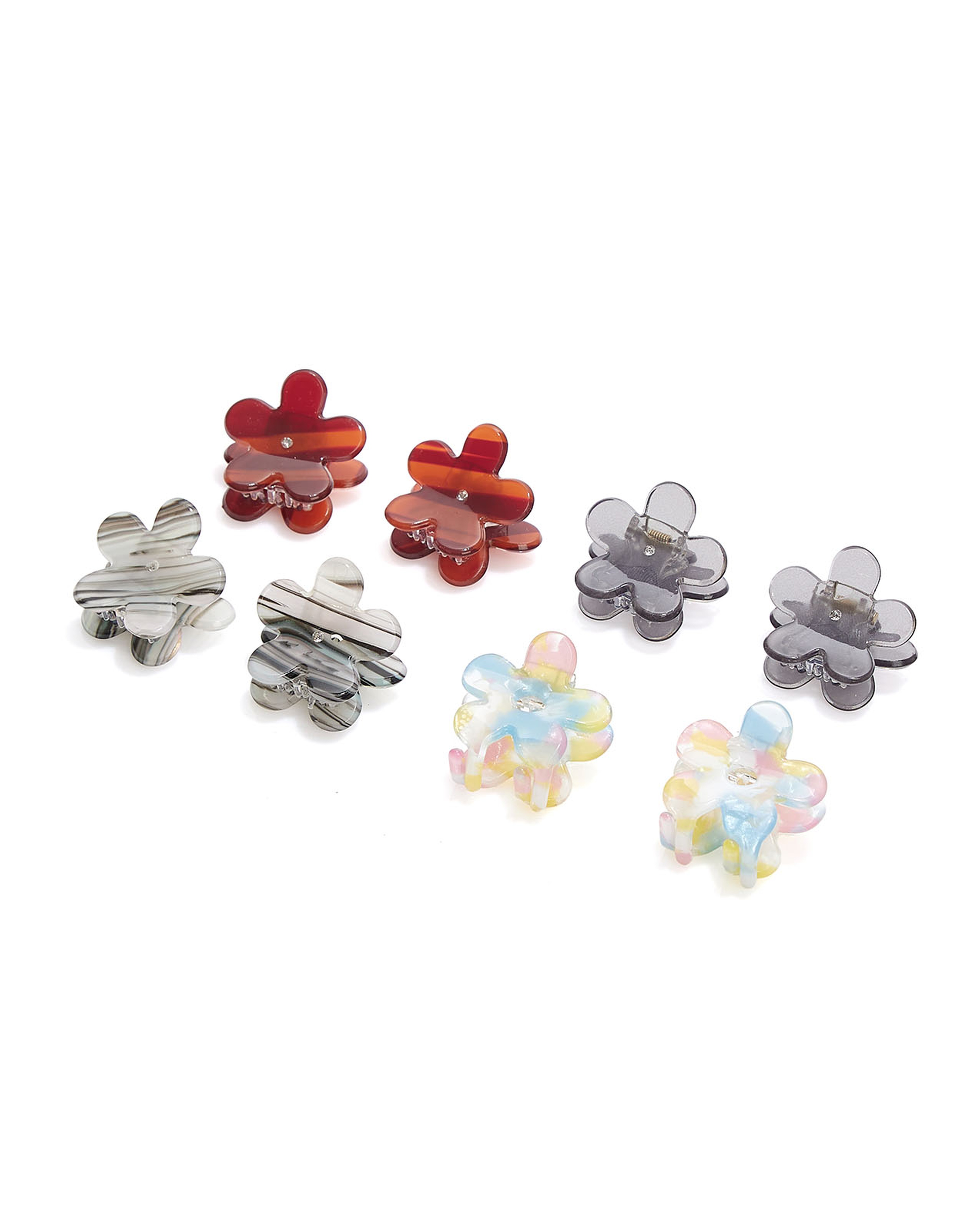 Pack of 8 Hair Claw Clips