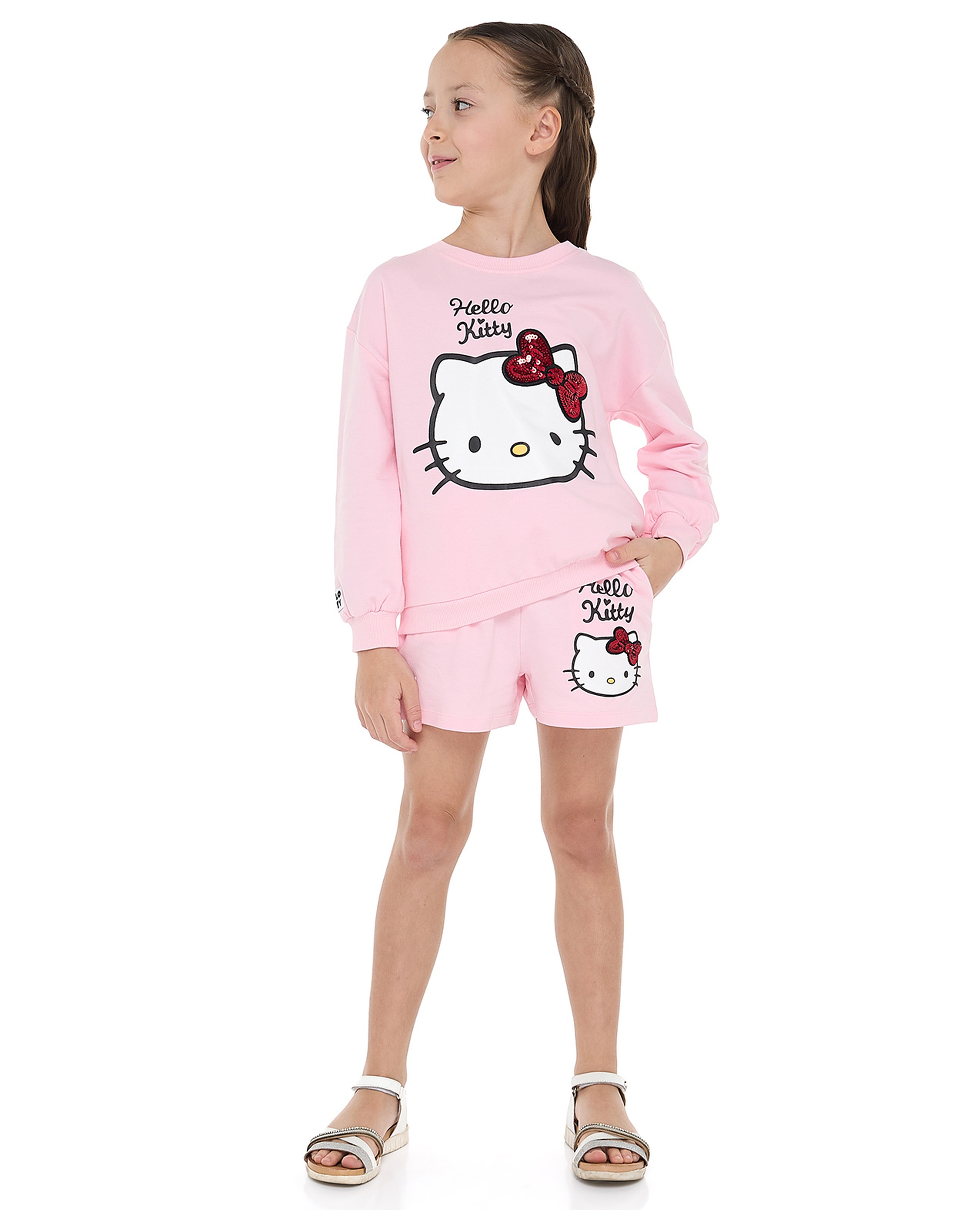 طقم ملابس بطبعة هيلو كيتي