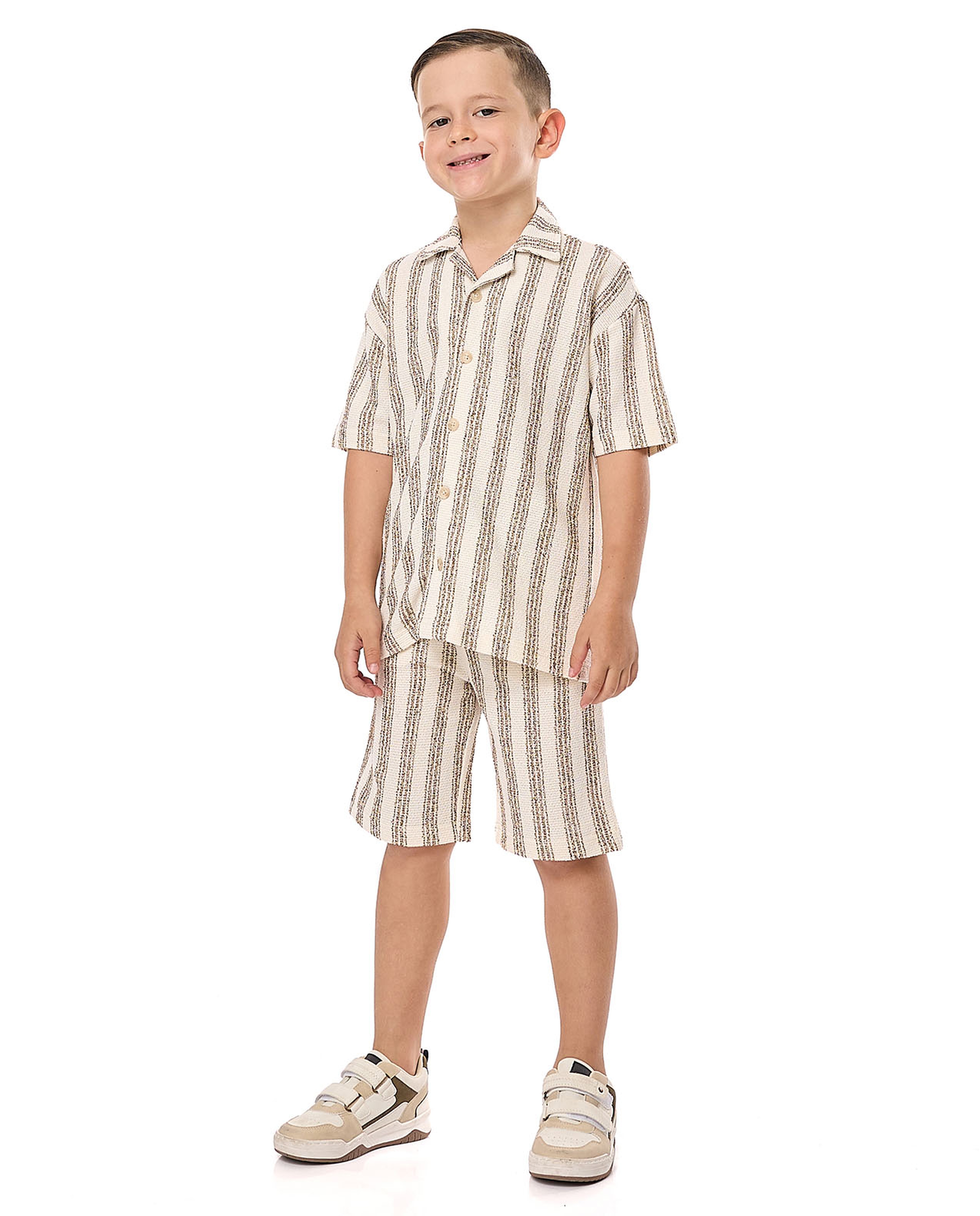 Striped Clothing Set