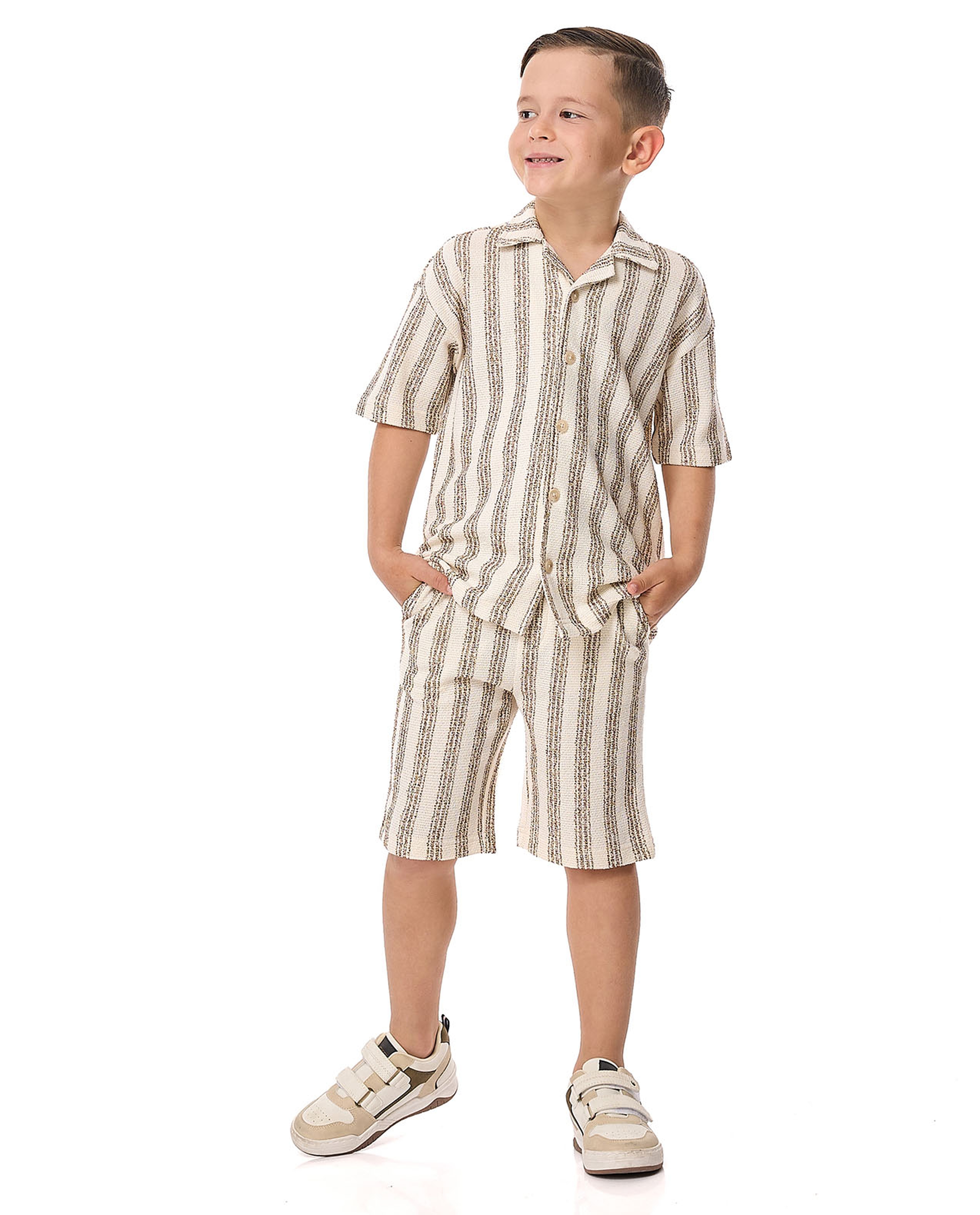 Striped Clothing Set