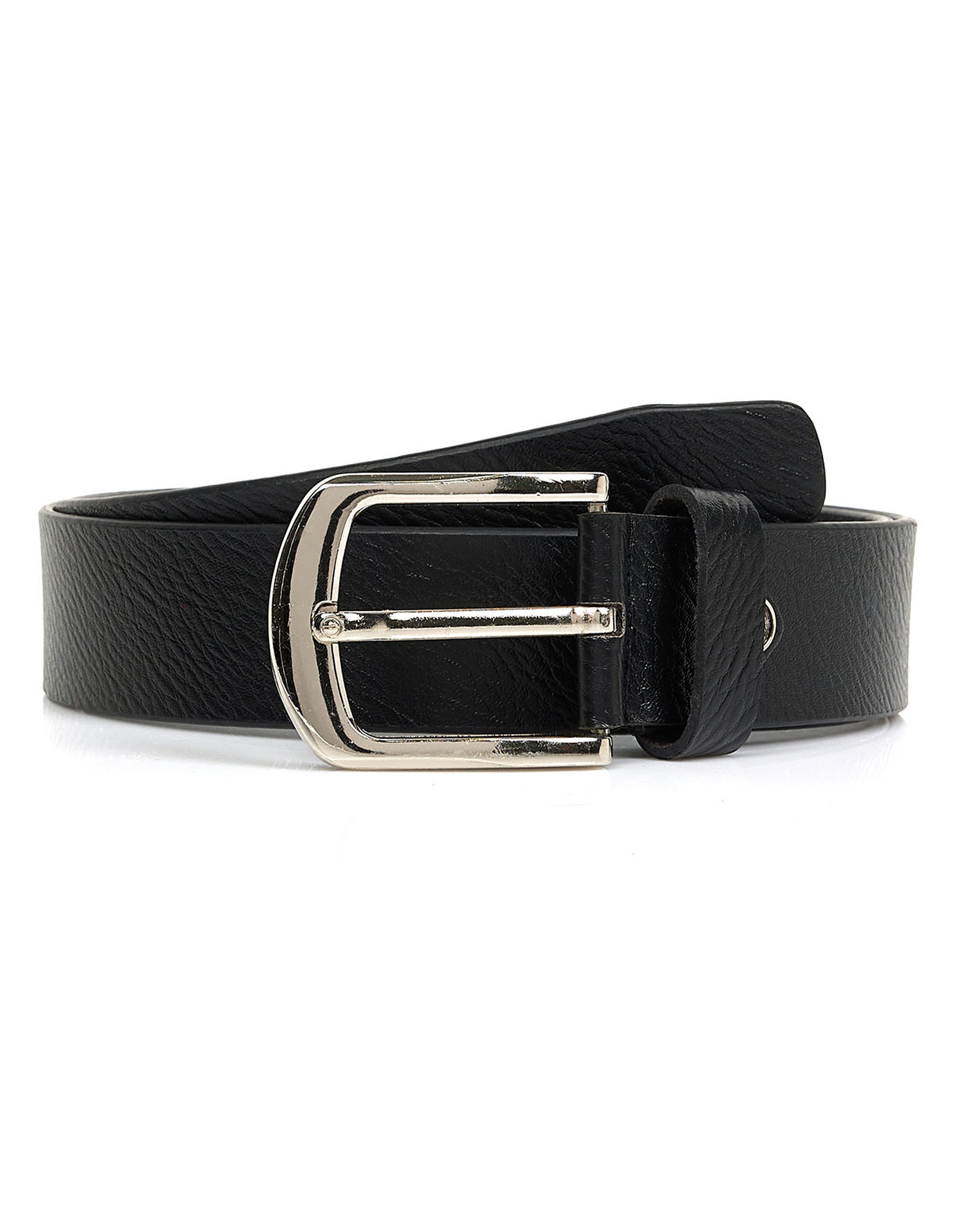 Textured Buckle Belt