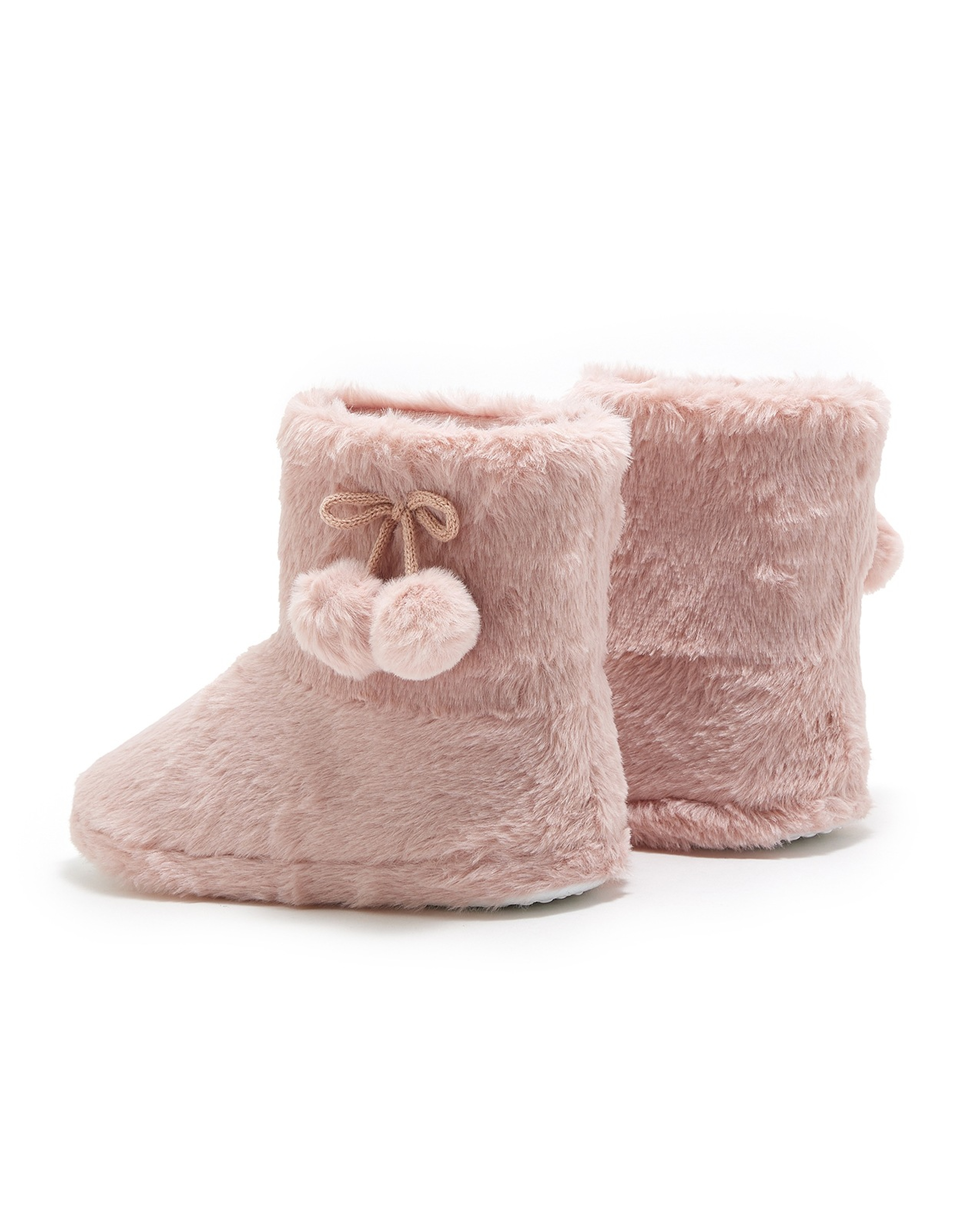 Furry Bedroom Booties