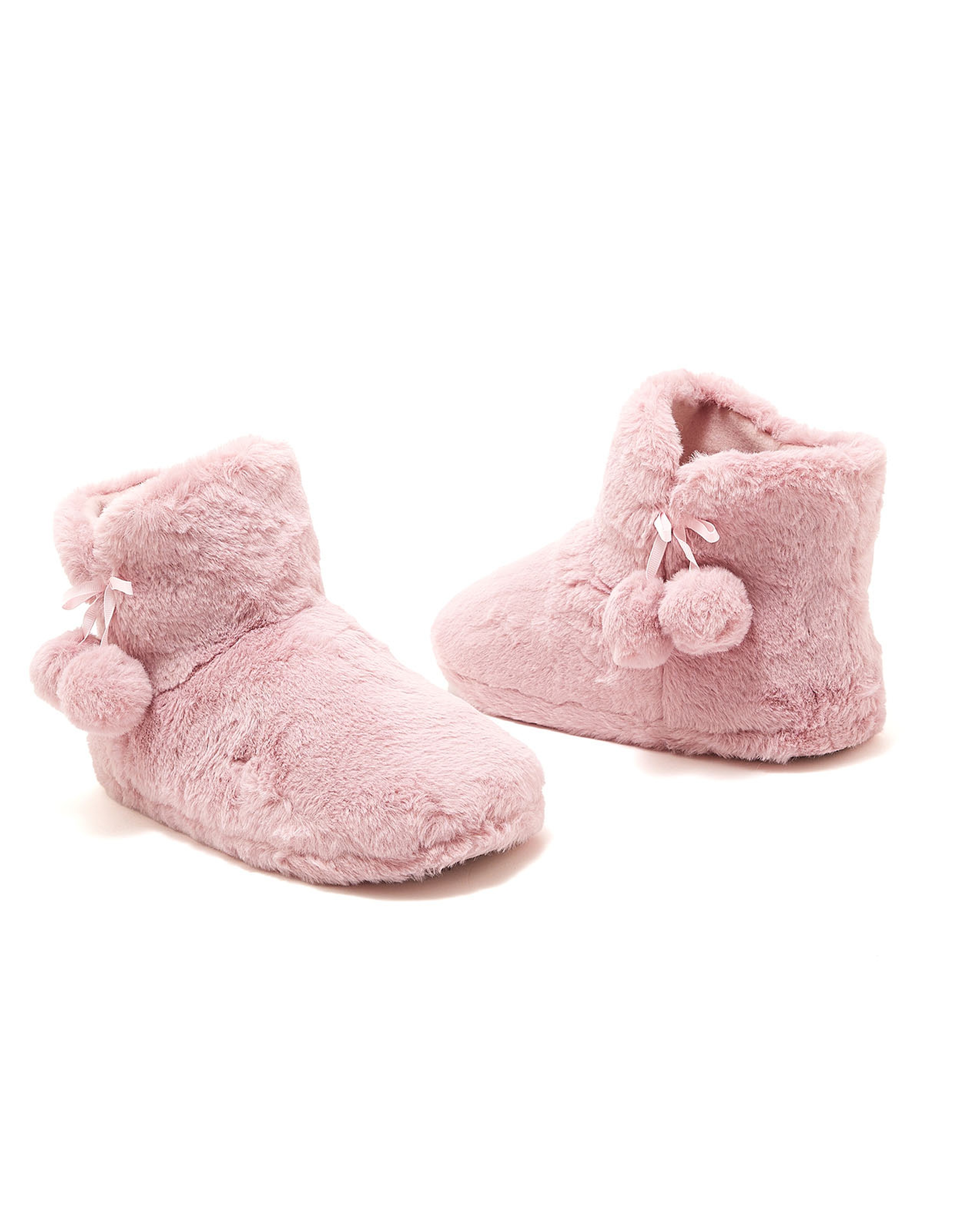 Furry Bedroom Booties