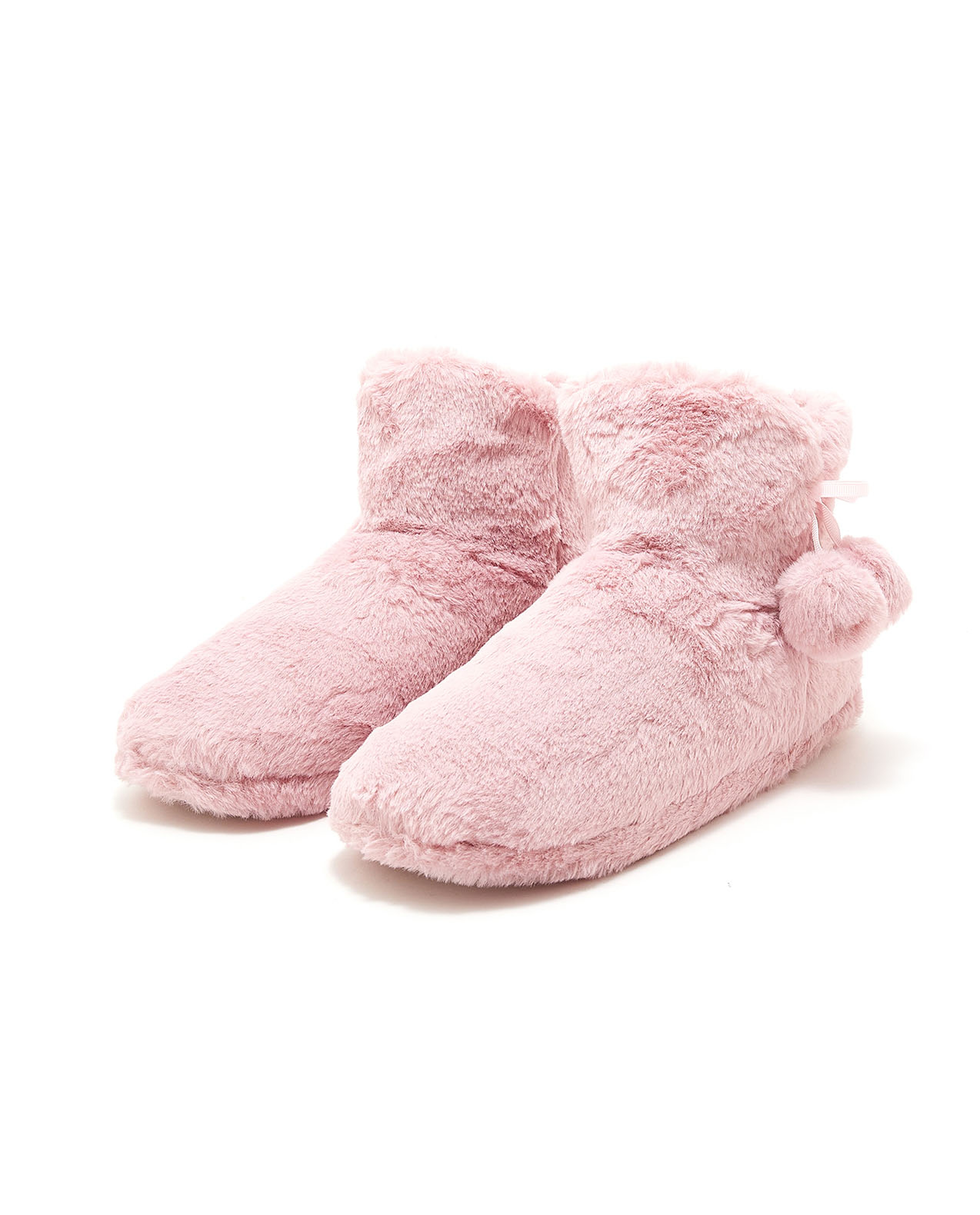 Furry Bedroom Booties