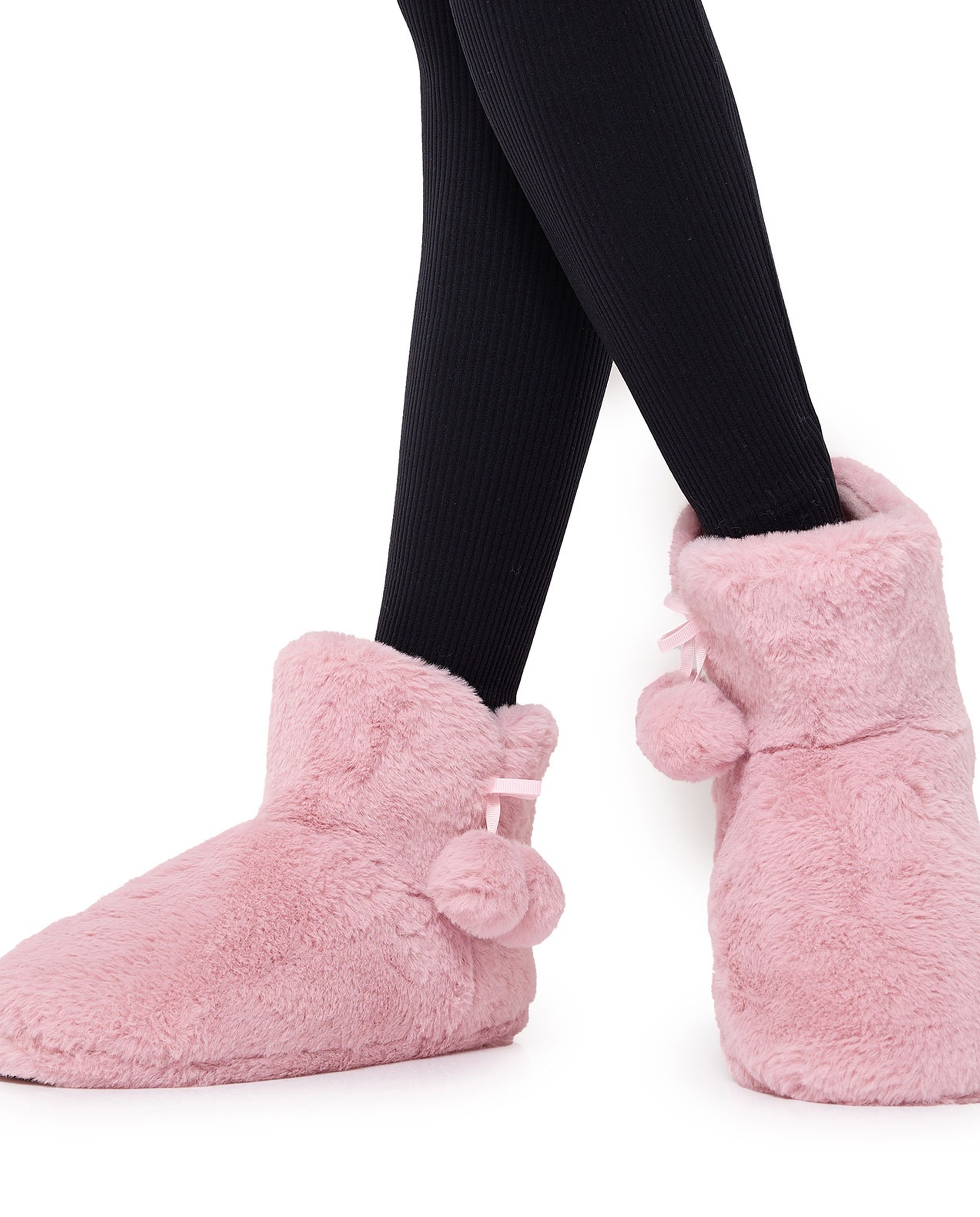 Furry Bedroom Booties