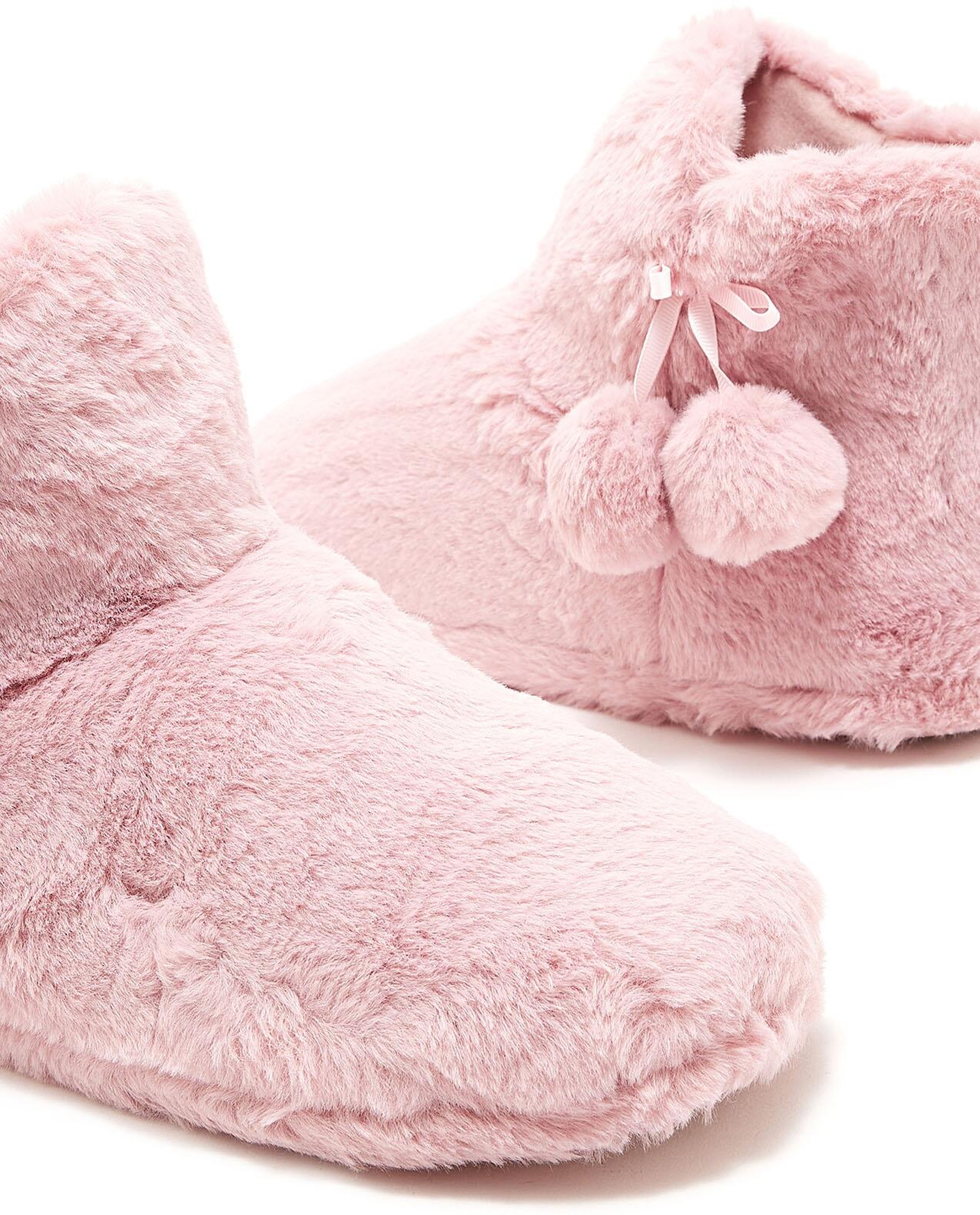 Furry Bedroom Booties