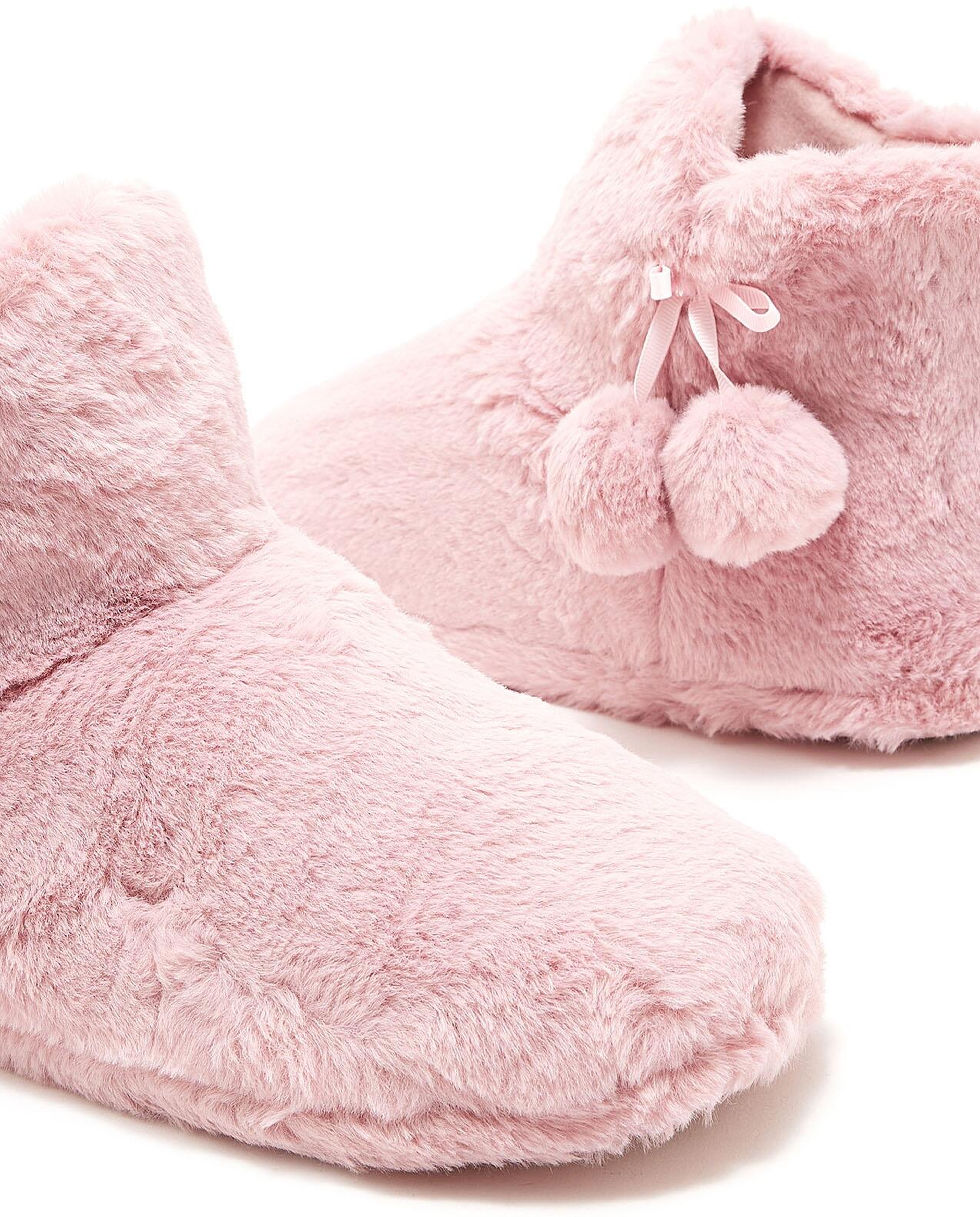 Furry Bedroom Booties