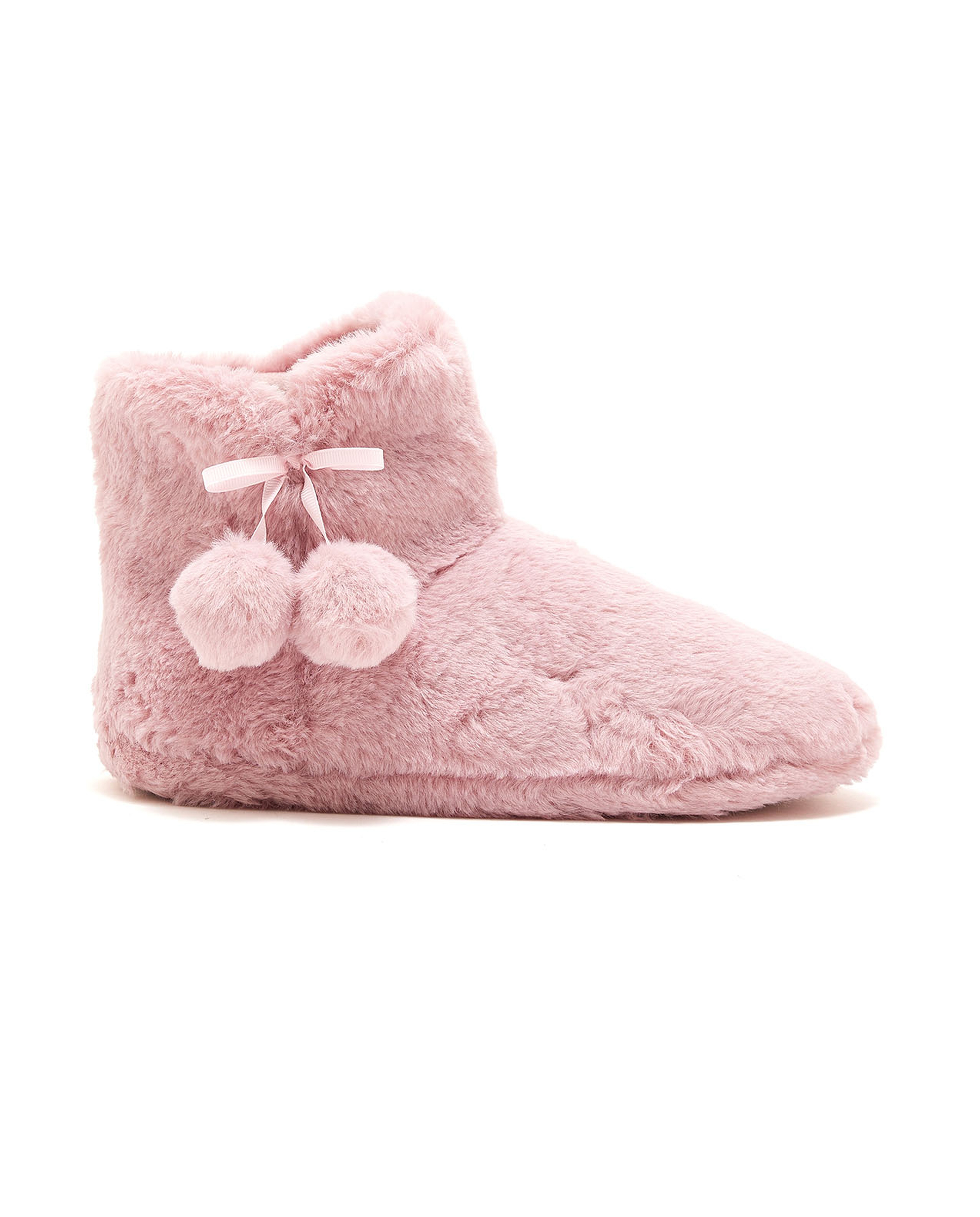 Furry Bedroom Booties