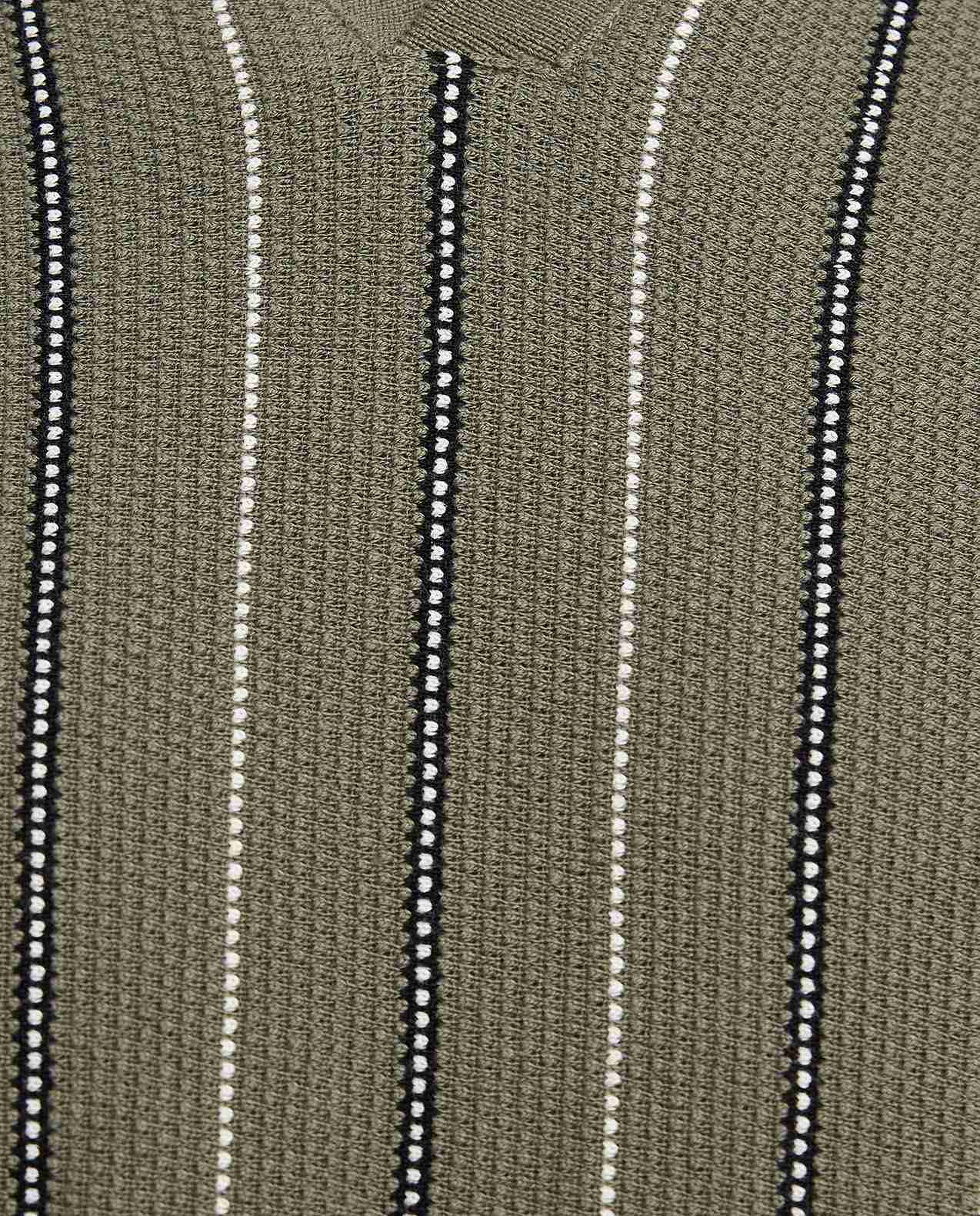 Striped Polo T-Shirt with Short Sleeves