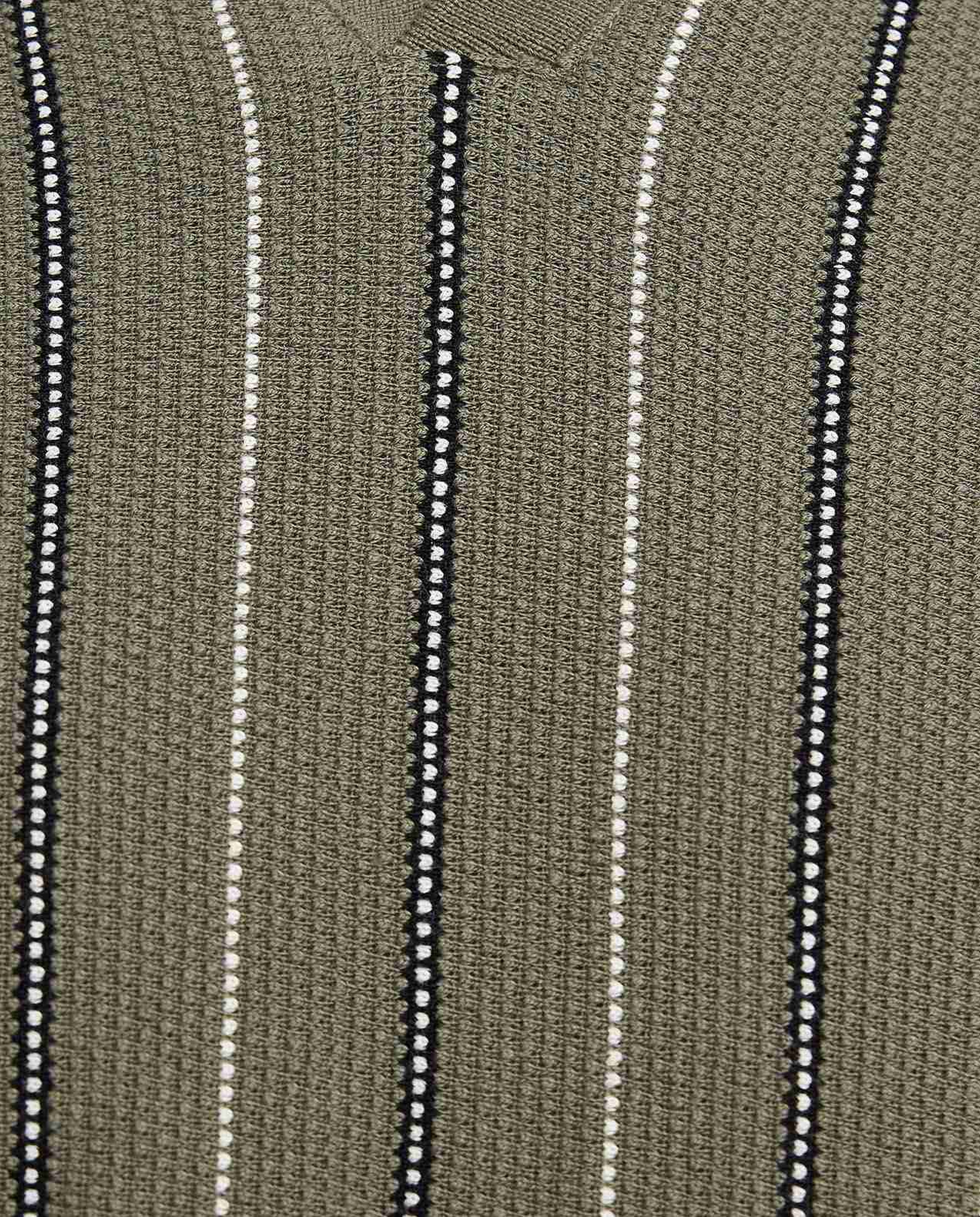 Striped Polo T-Shirt with Short Sleeves