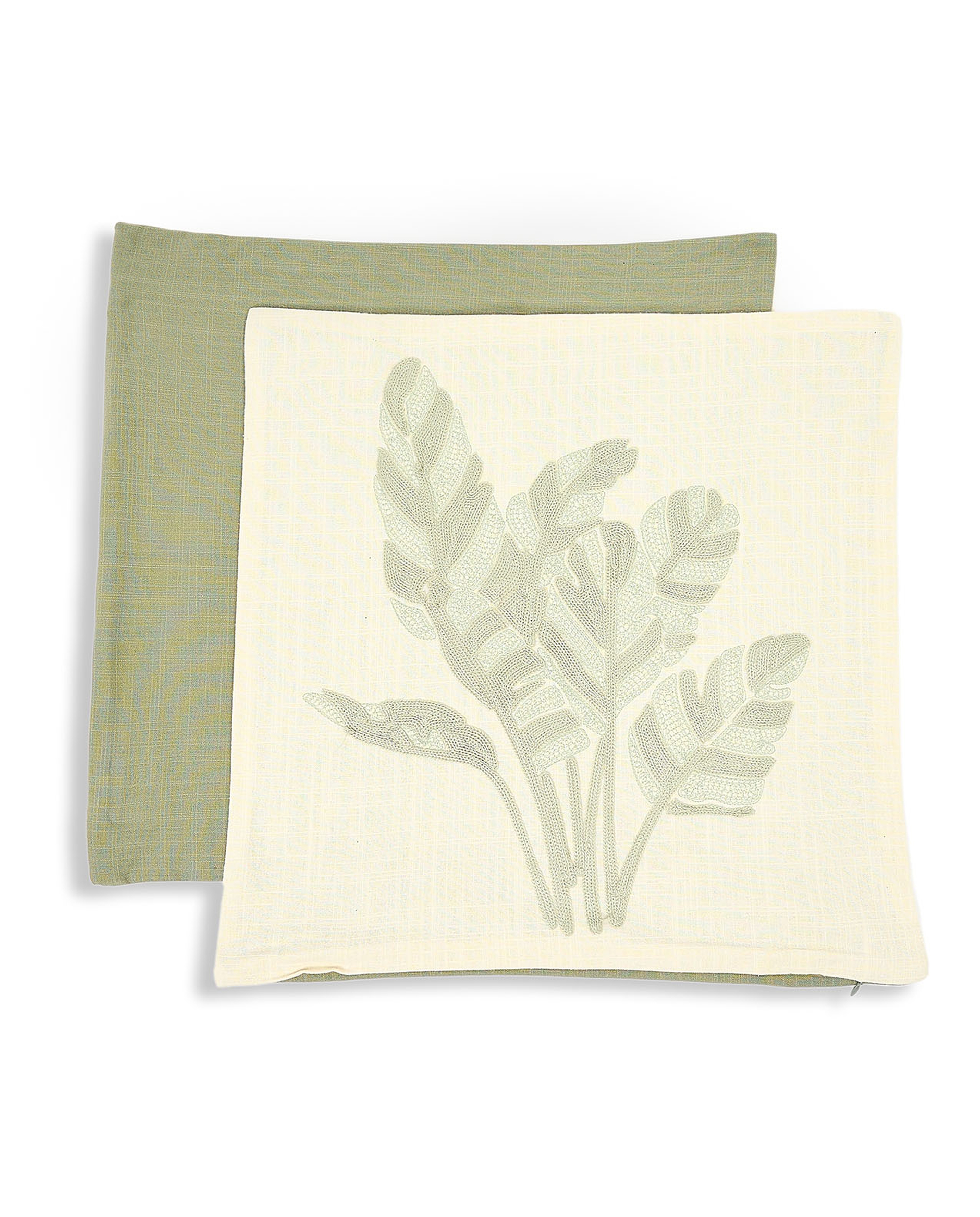 أغطية وسائد بطبعة - قطعتين - 45x45 سم.