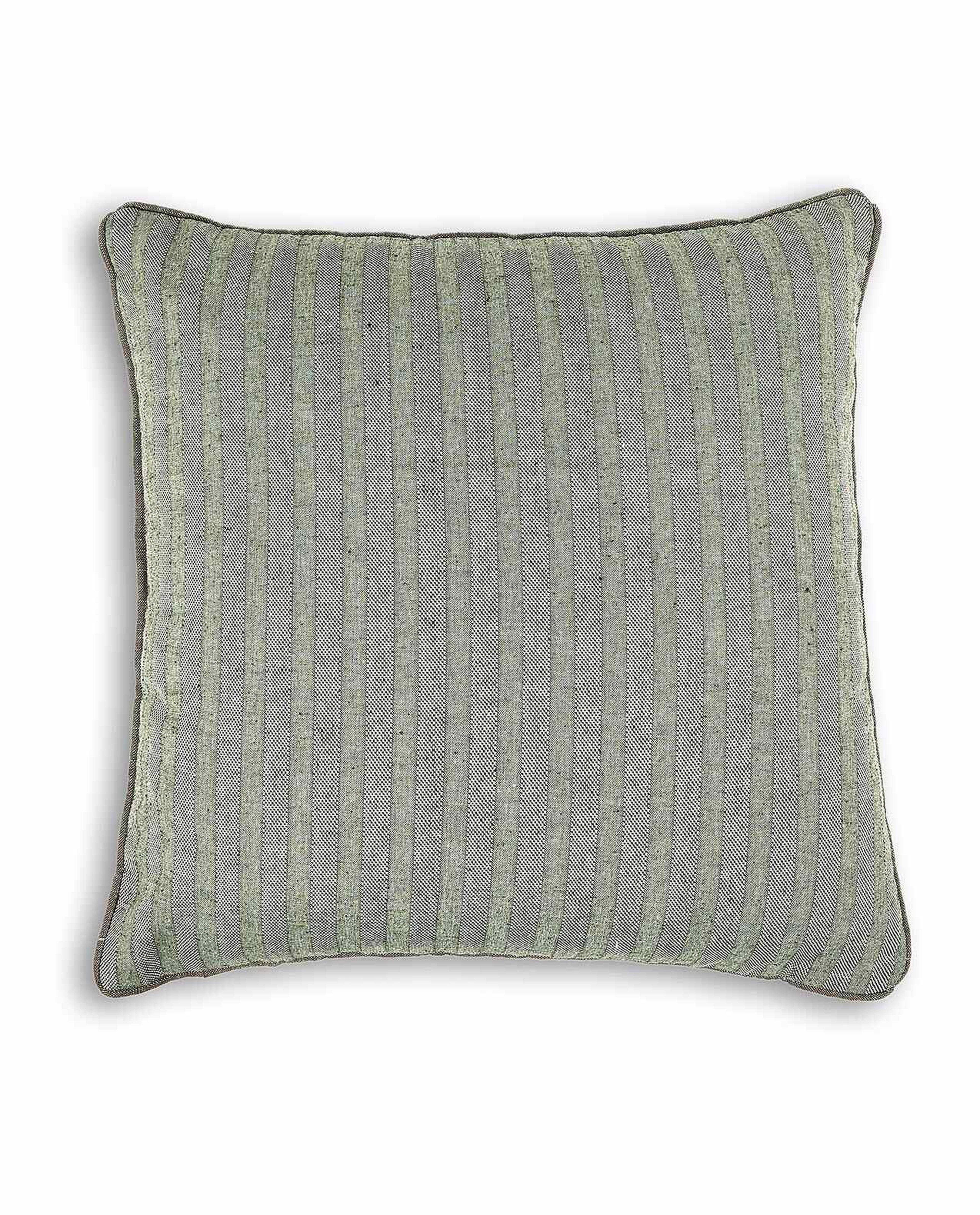 أغطية وسائد مخططة - قطعتين