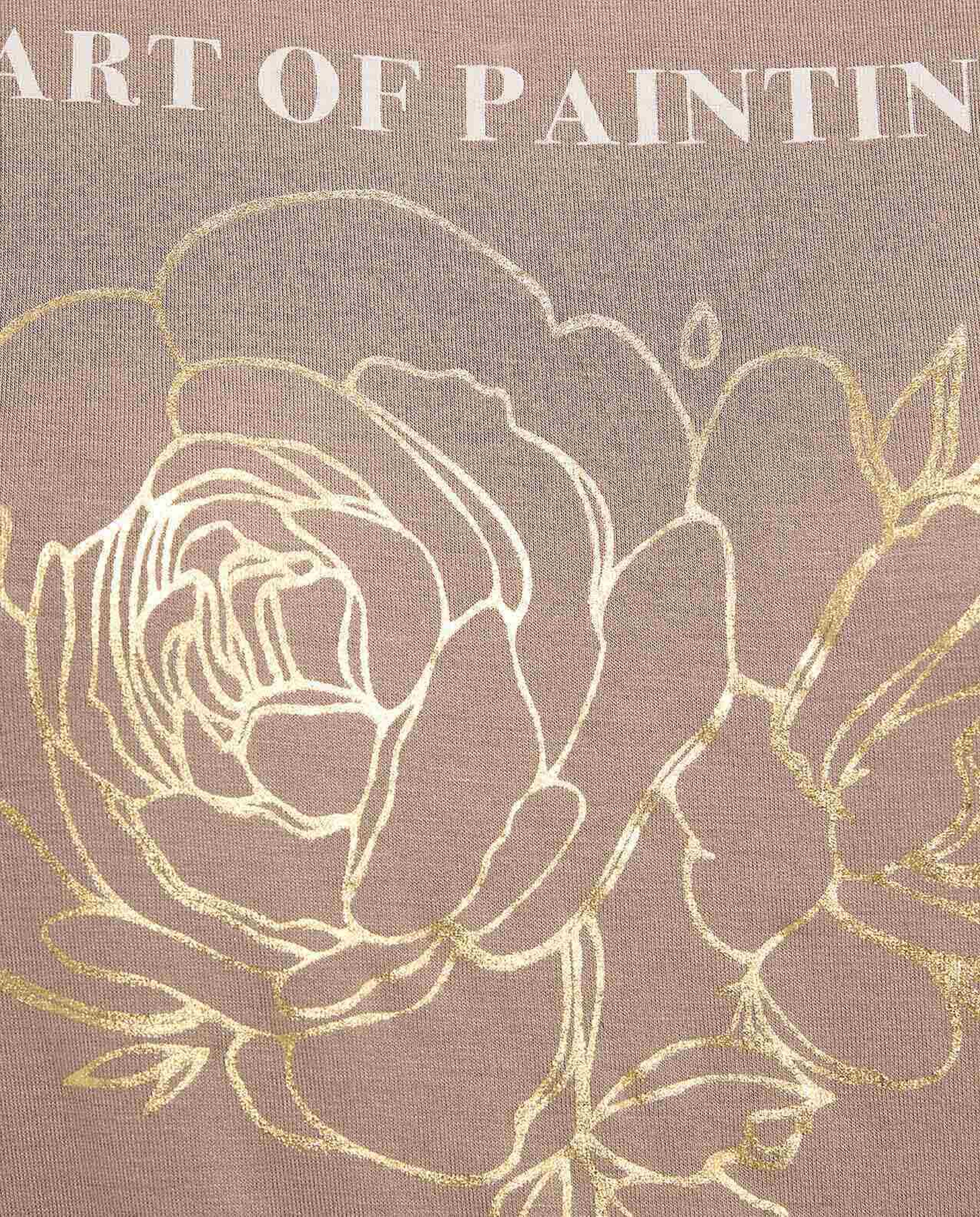 Printed T-Shirt with Crew Neck and Short Sleeves