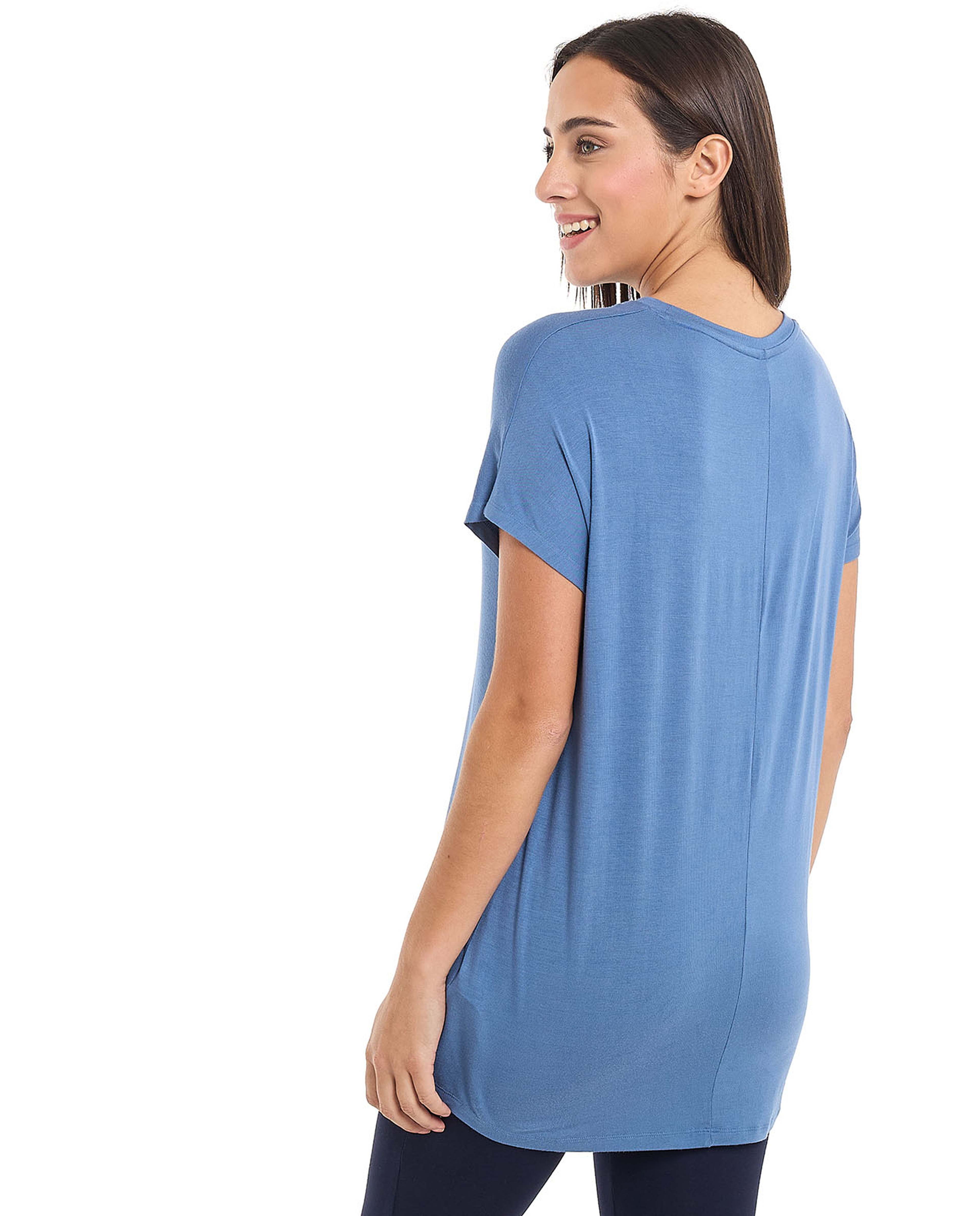 Printed T-Shirt with Crew Neck and Short Sleeves