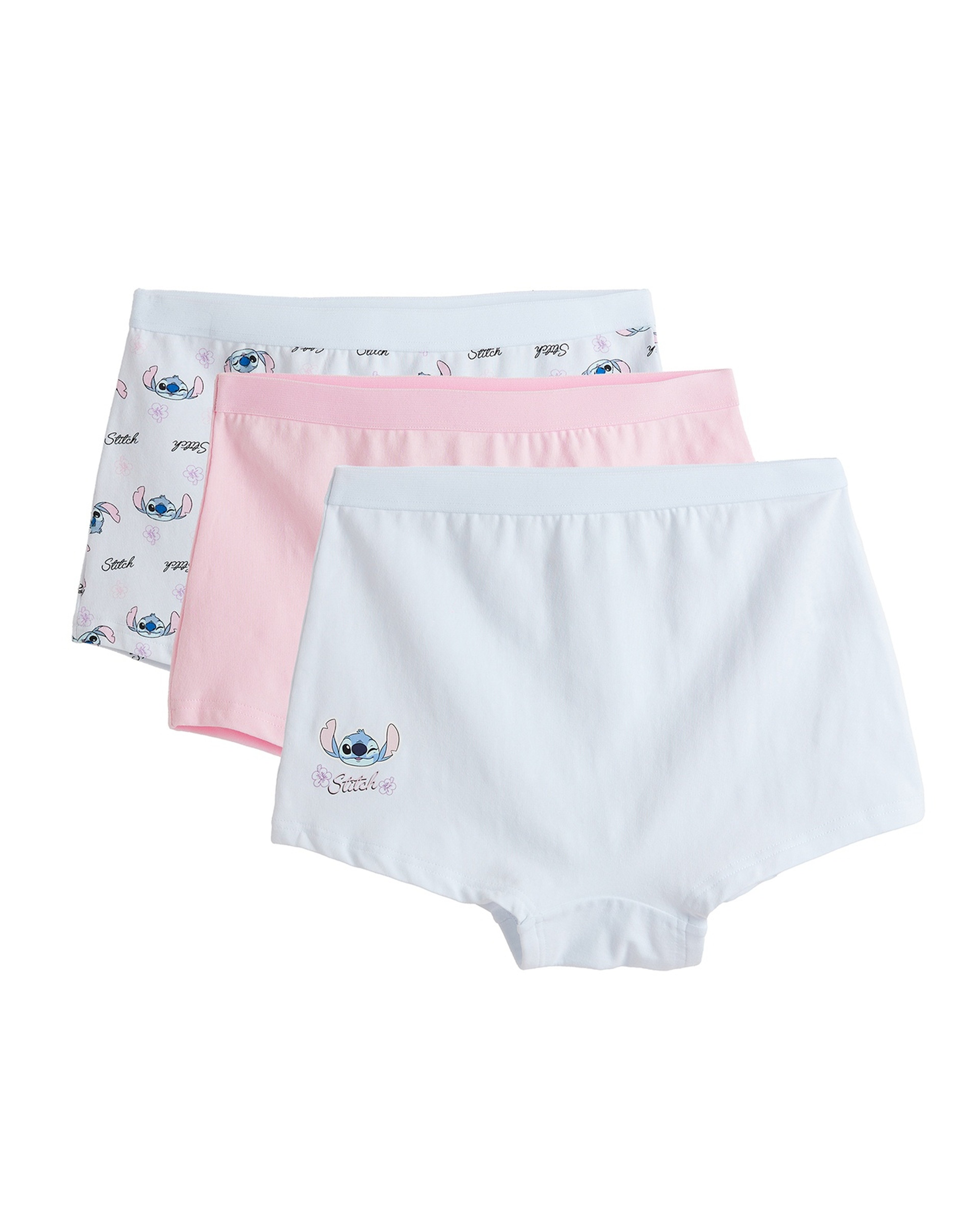 شورت بطبعة ستيتش - 3 قطع