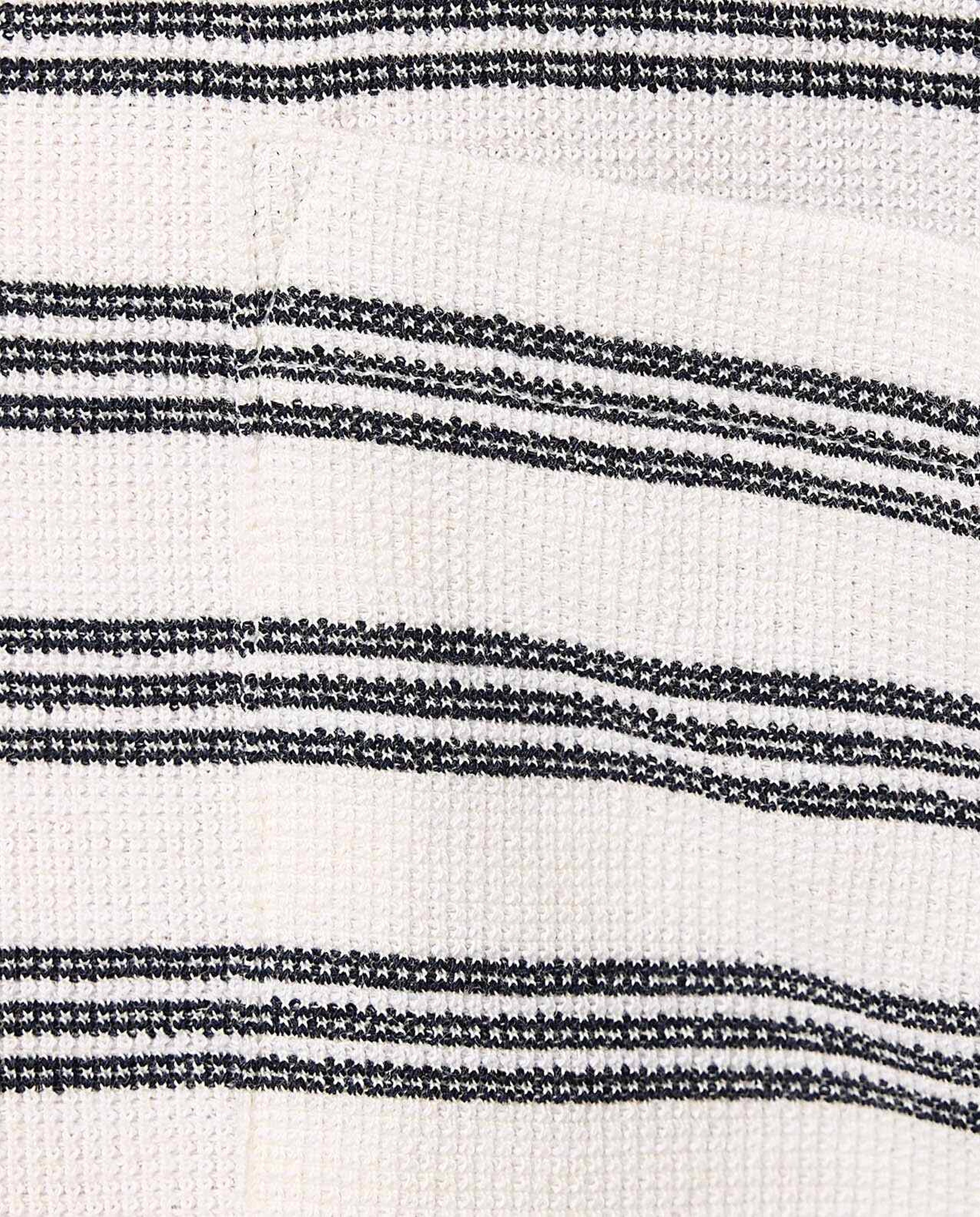 Striped T-Shirt with Crew Neck and Short Sleeves