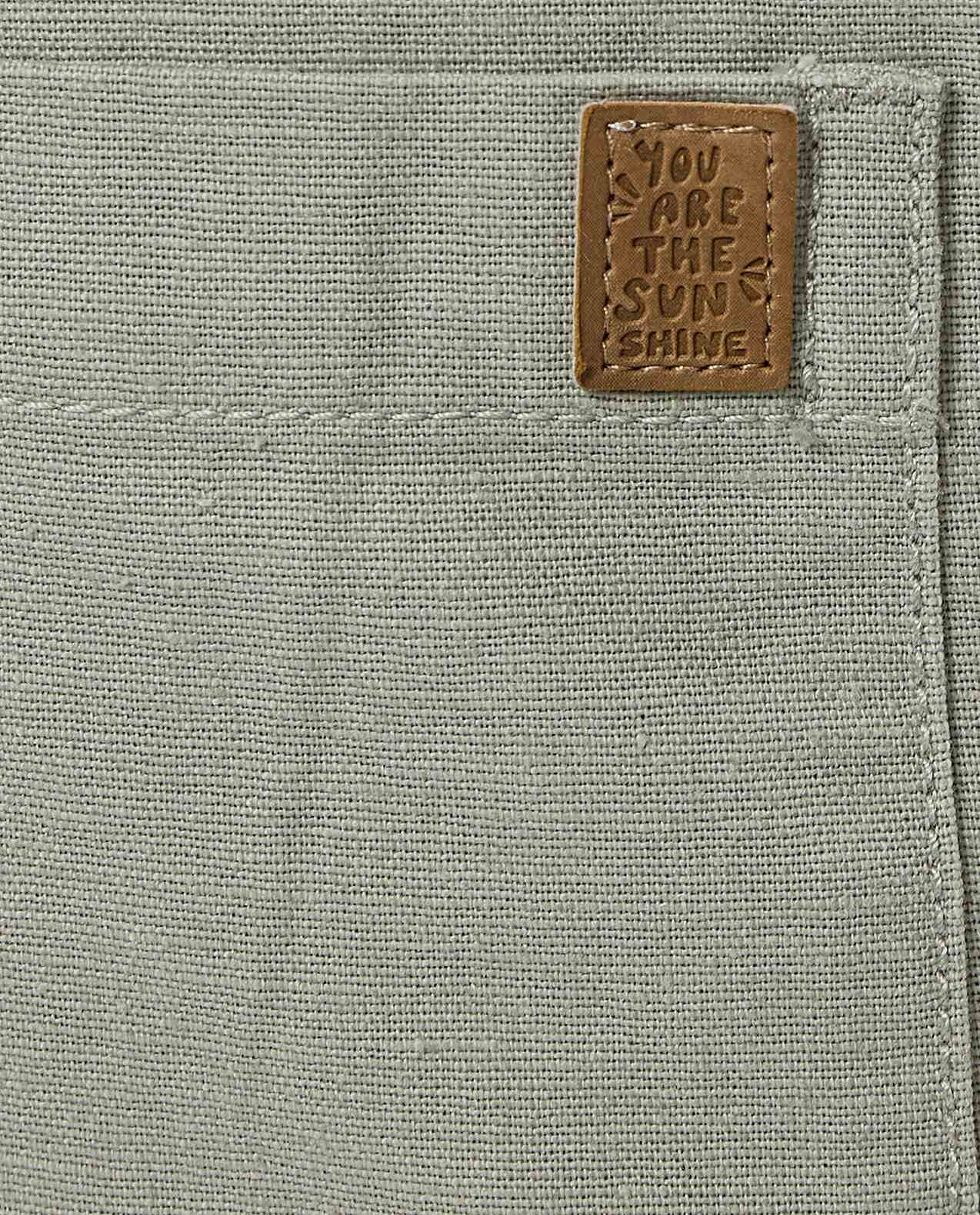 Solid Cargo Shorts with Button Closure