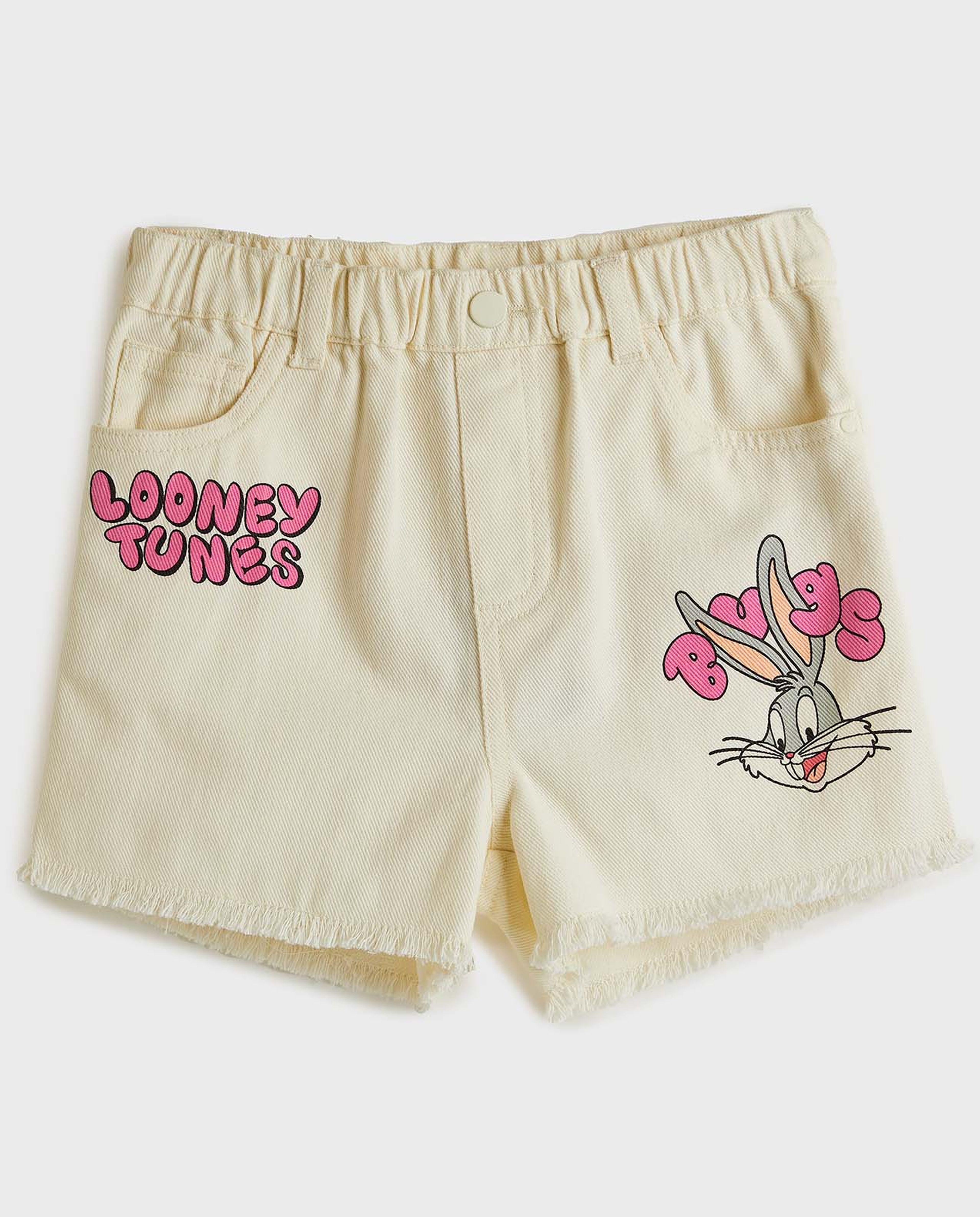 Looney Tunes Shorts with Elastic Waist