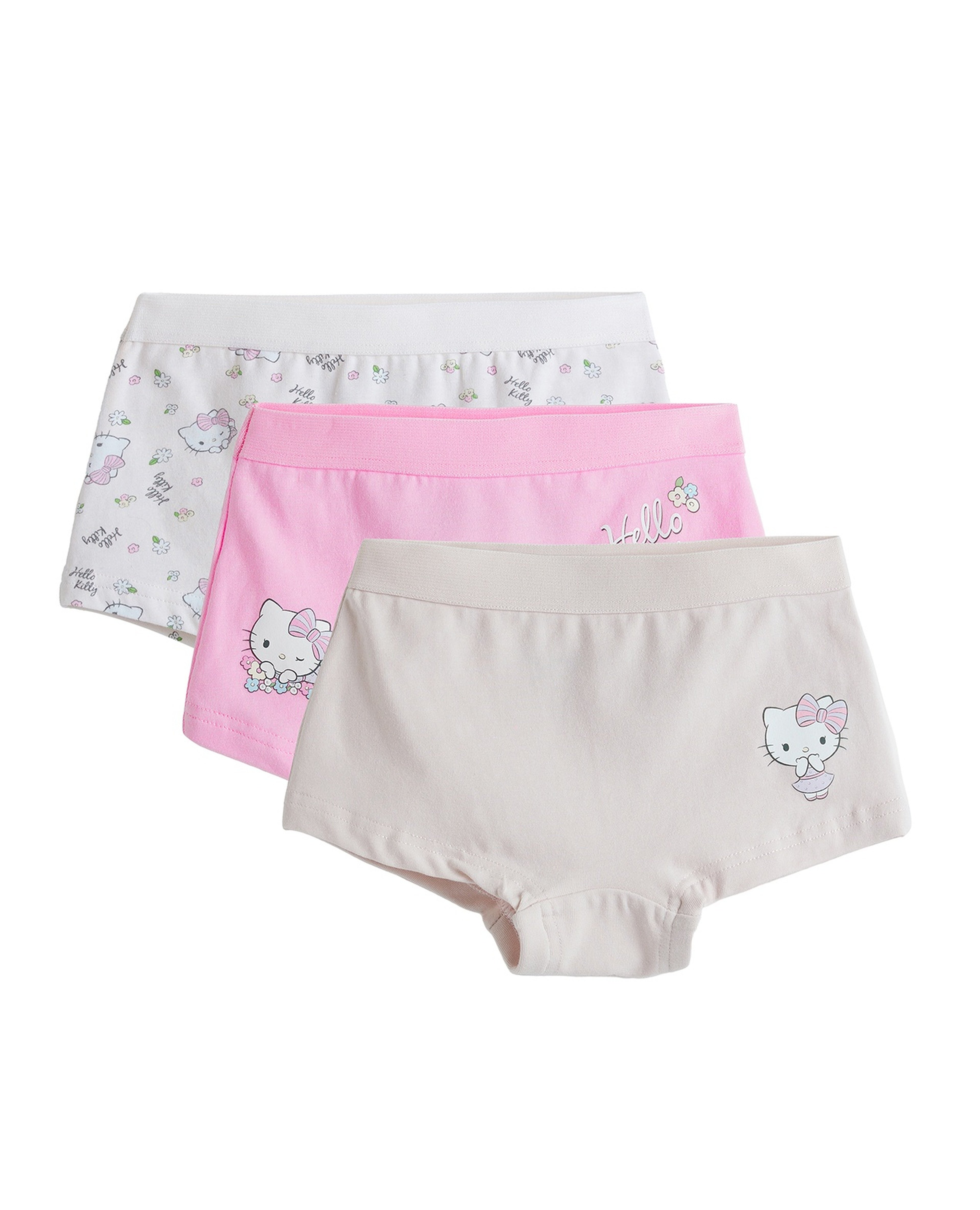 شورت بطبعة هالو كيتي - 3 قطع