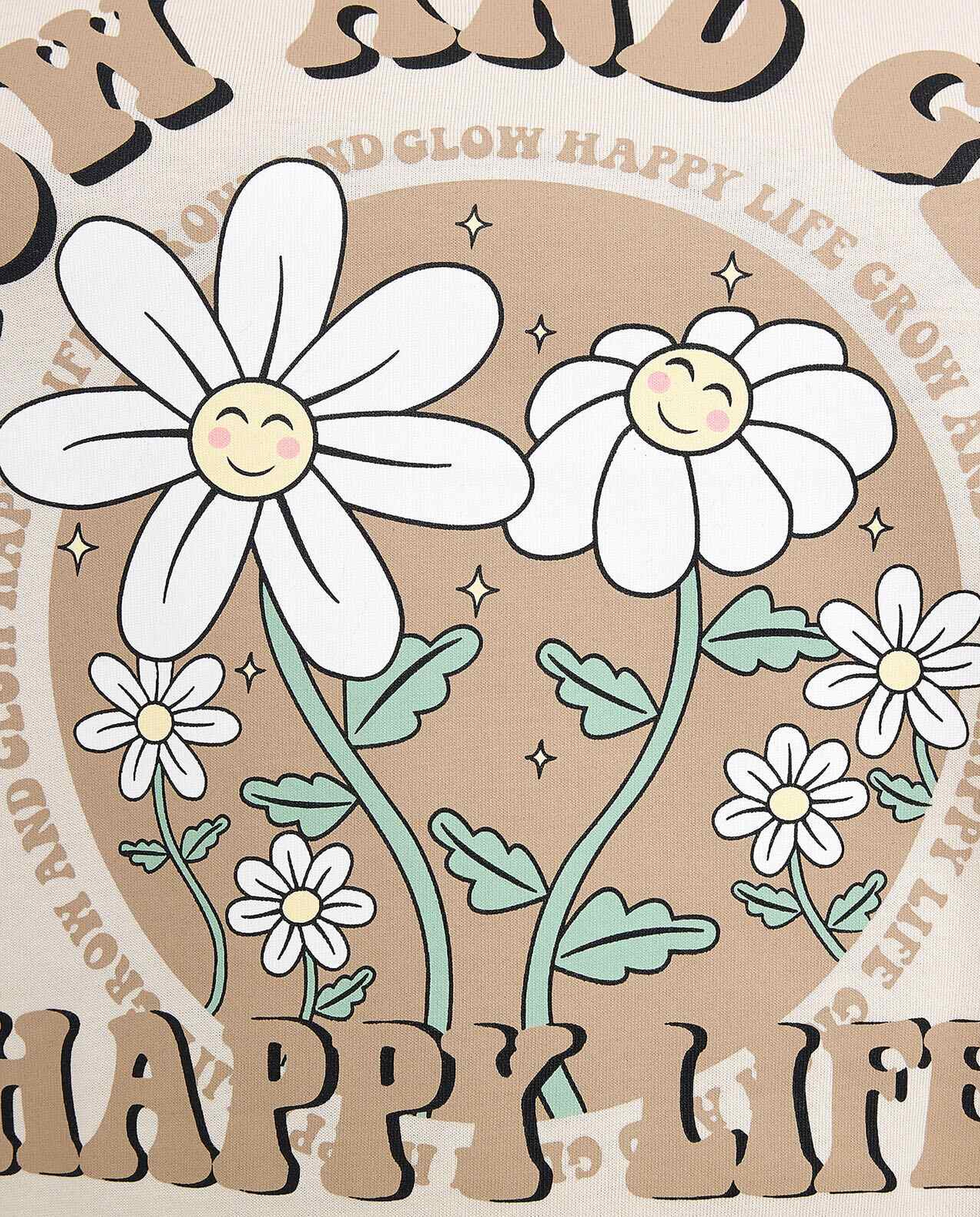 Printed T-Shirt with Crew Neck and Short Sleeves