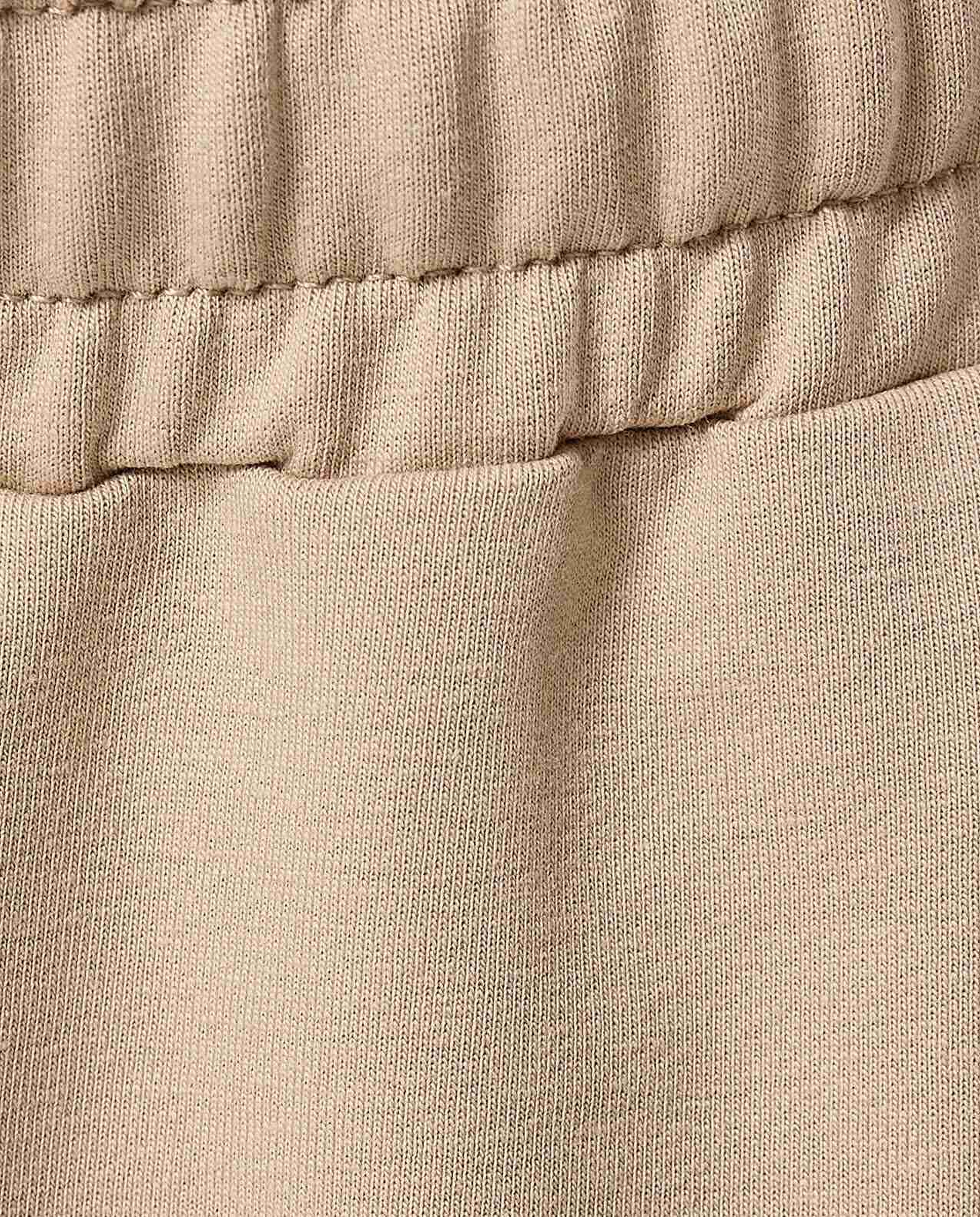 Solid Shorts with Drawstring Waist