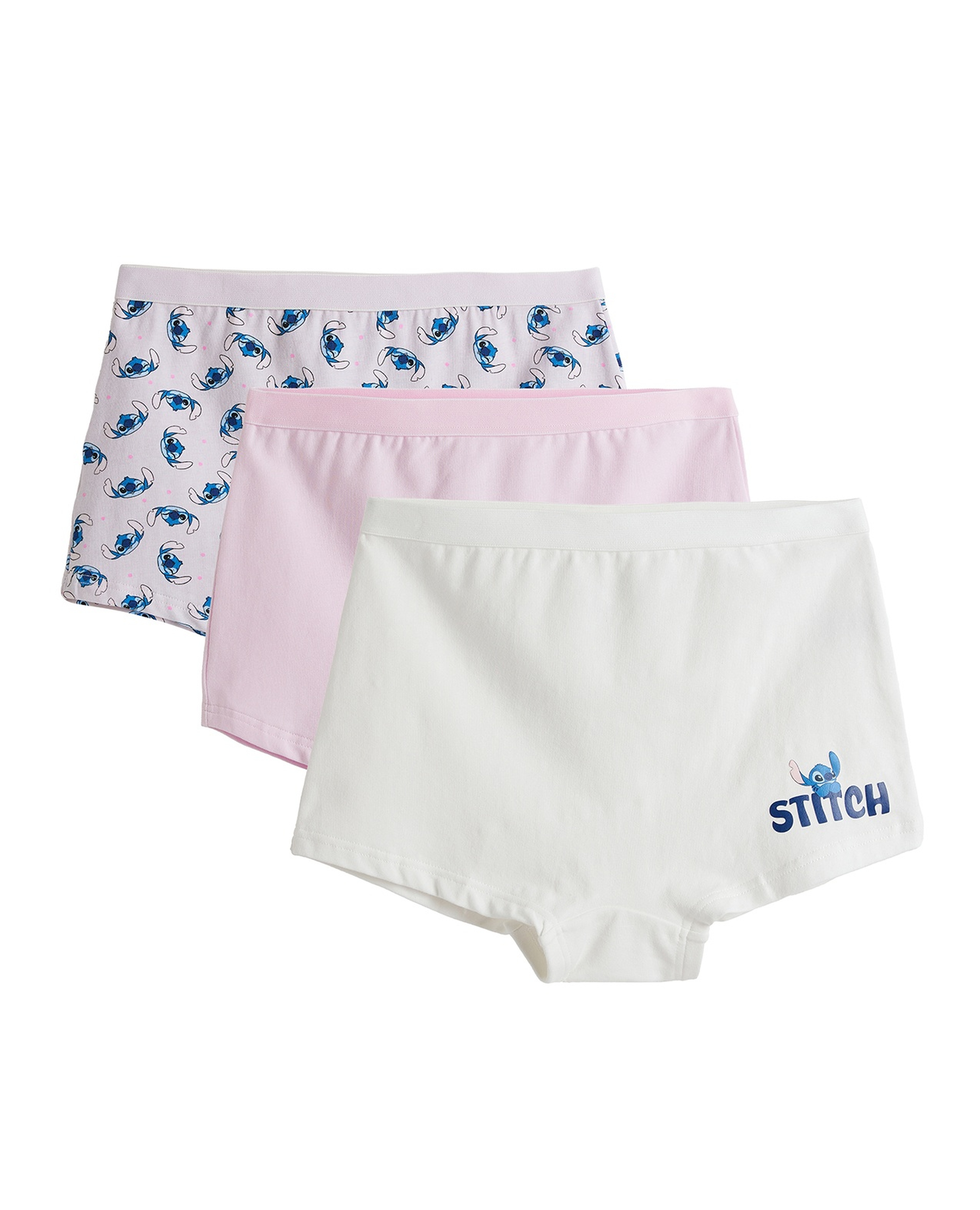 شورت بطبعة ستيتش - 3 قطع