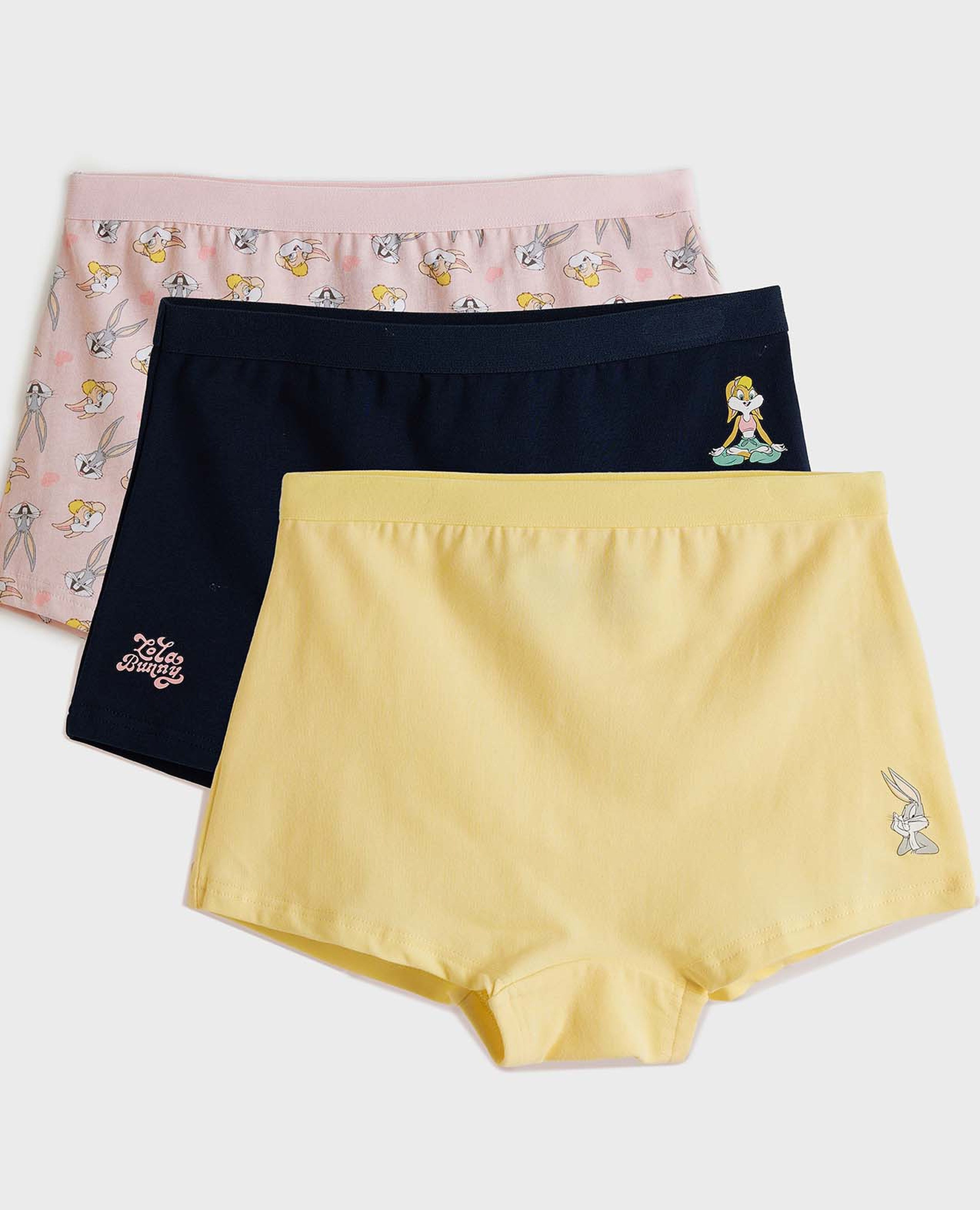 شورت بطبعة لولا باني - 3 قطع