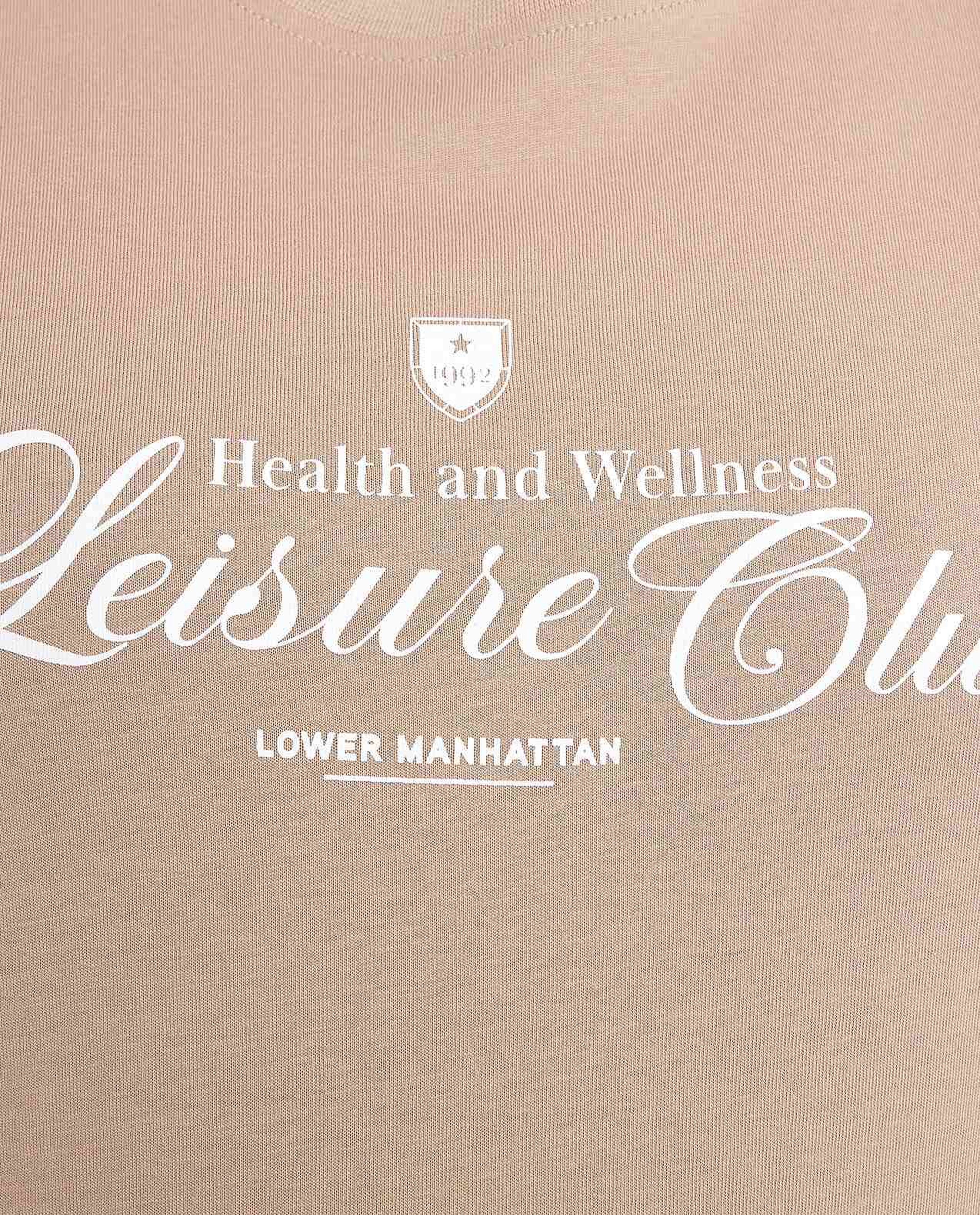 Printed T-Shirt with Crew Neck and Short Sleeves