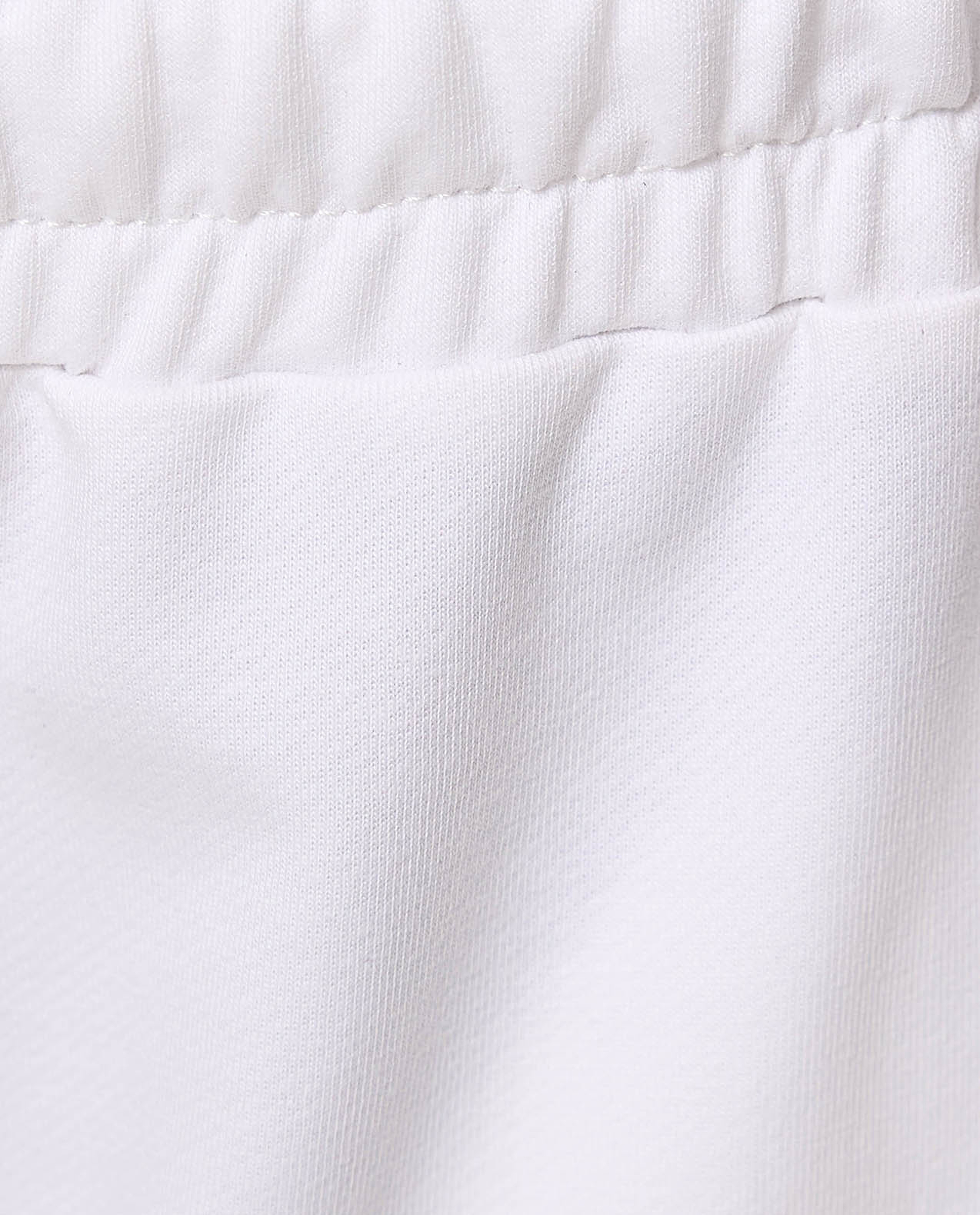 Solid Shorts with Drawstring Waist