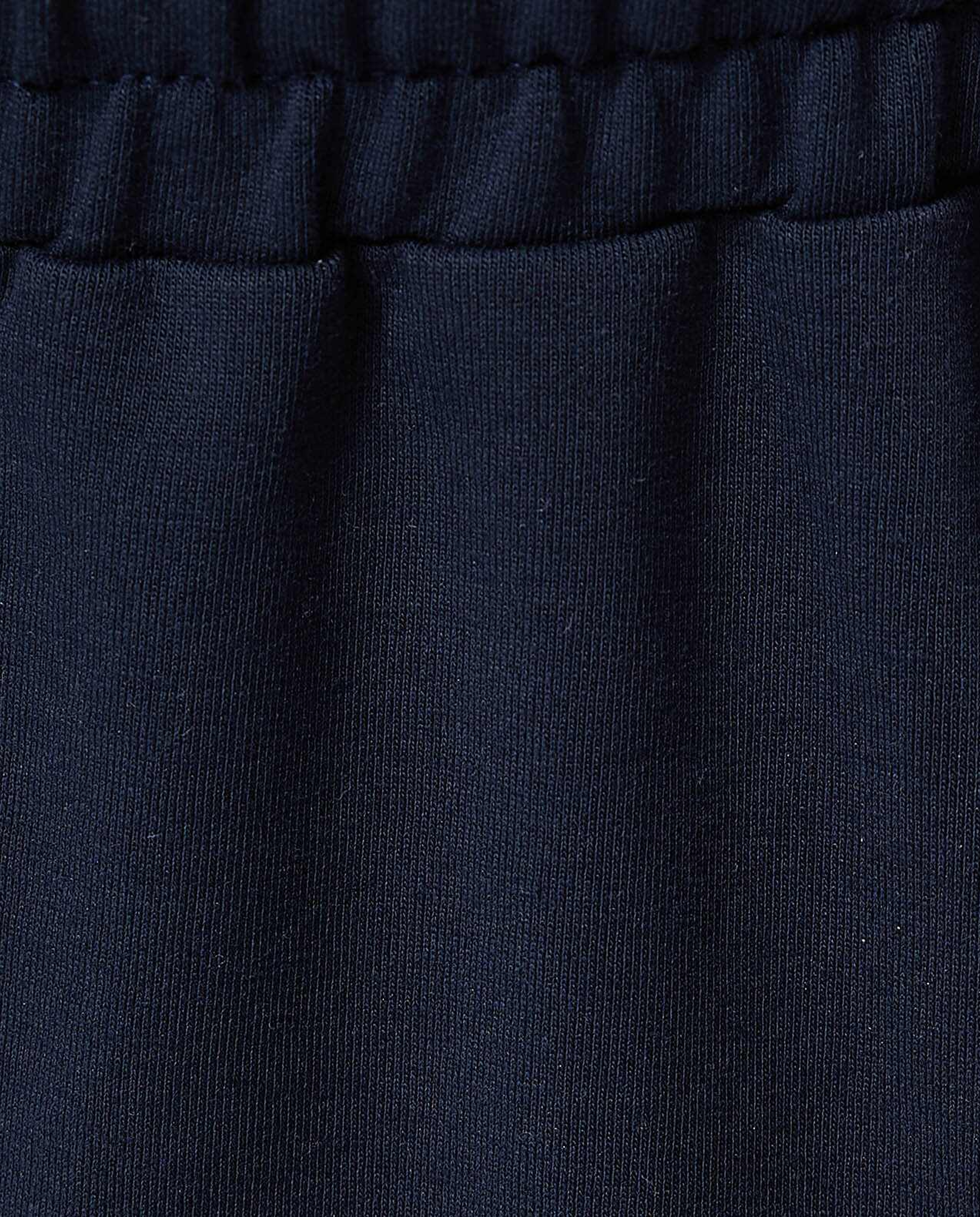 Solid Shorts with Drawstring Waist