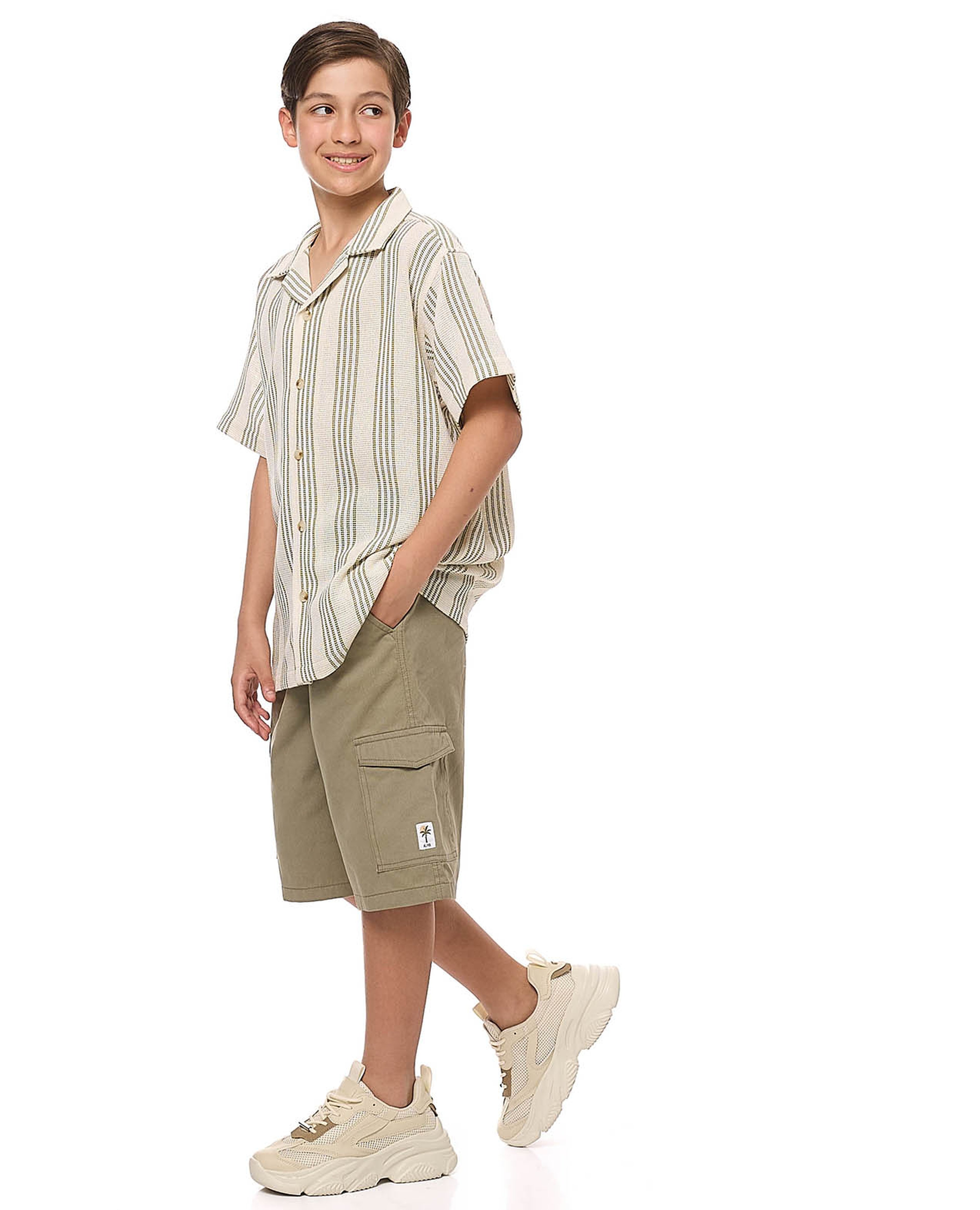 شورت سادة برباط خصر