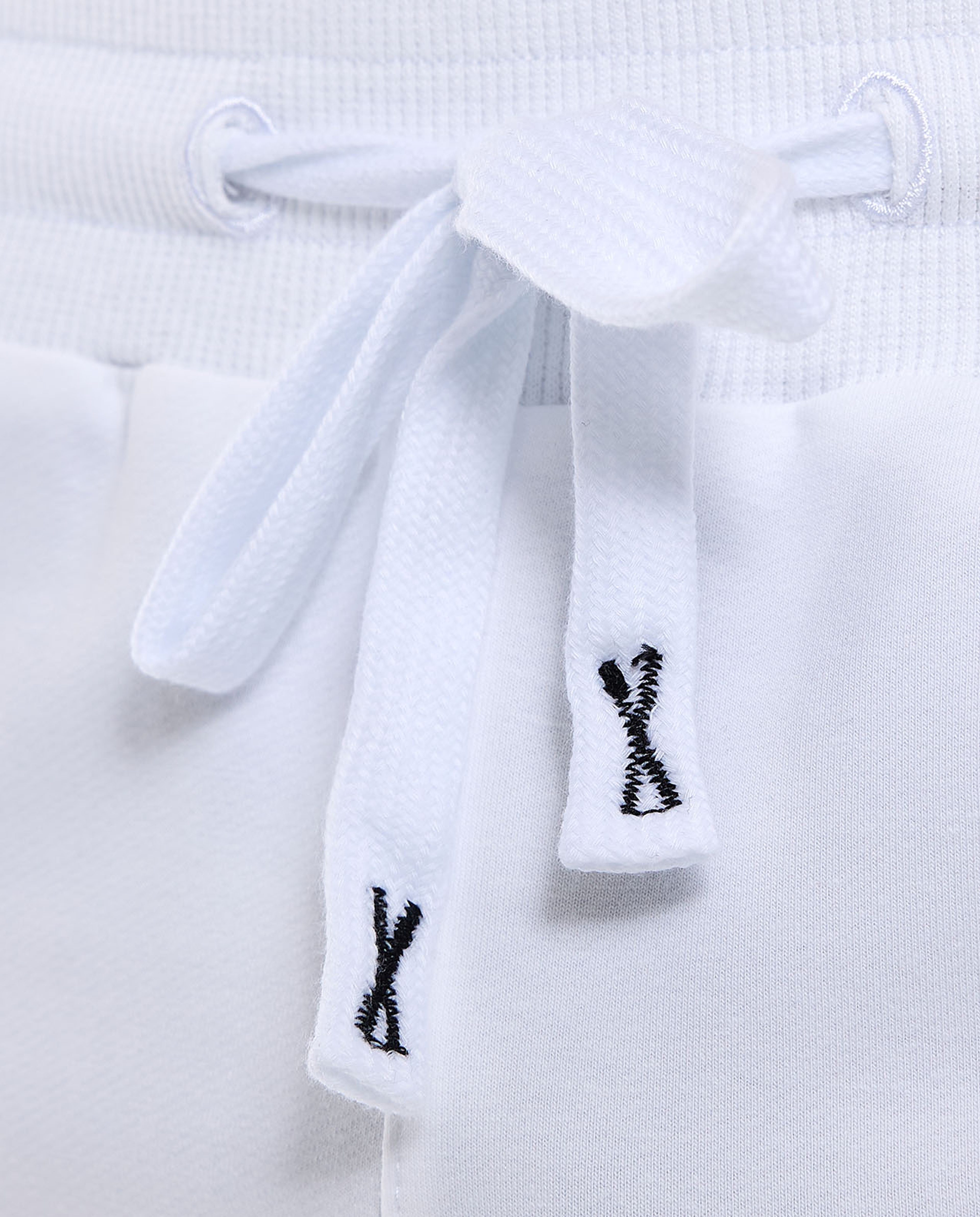 Solid Shorts With Drawstring Waist