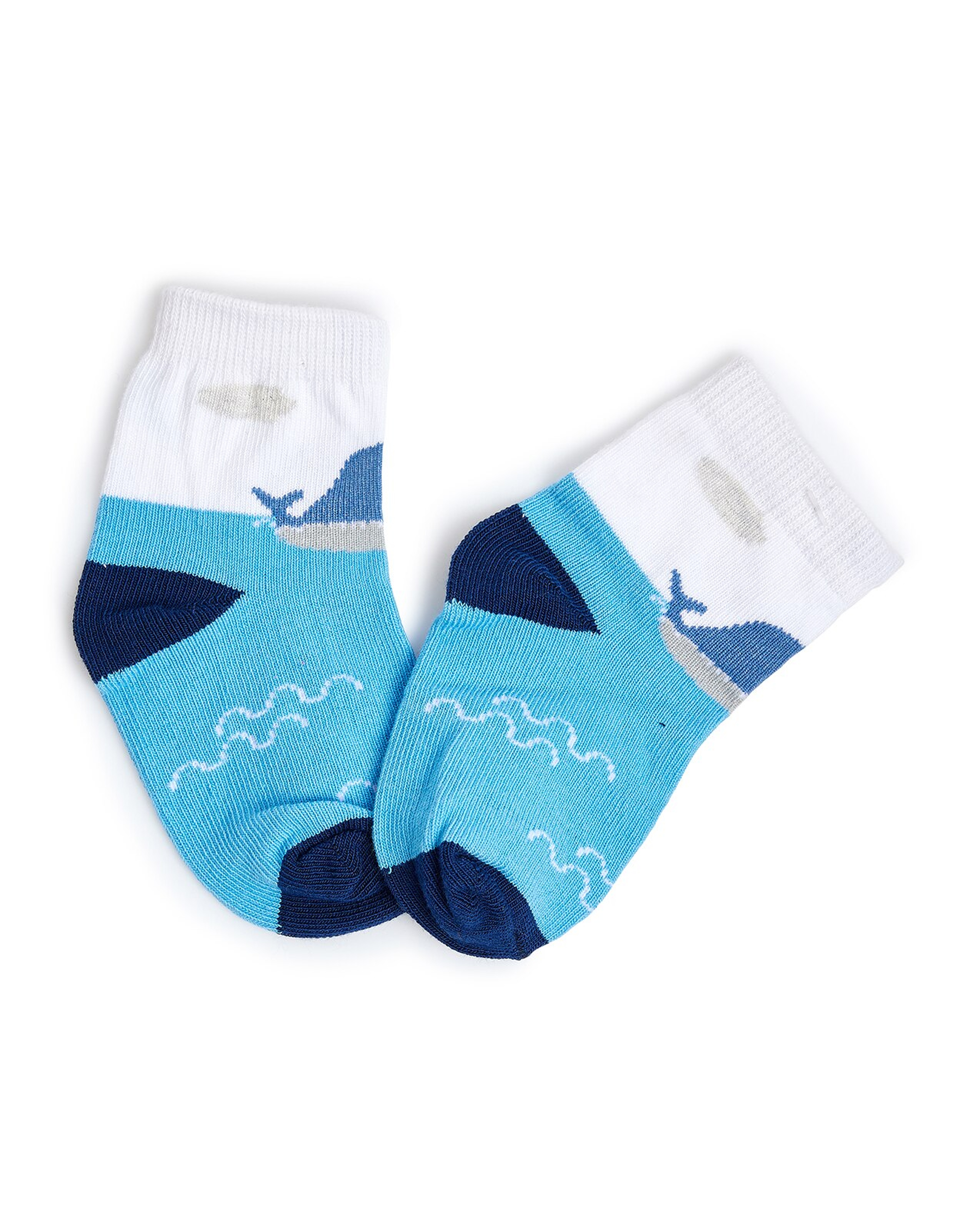 3 Pack Printed Ankle Socks
