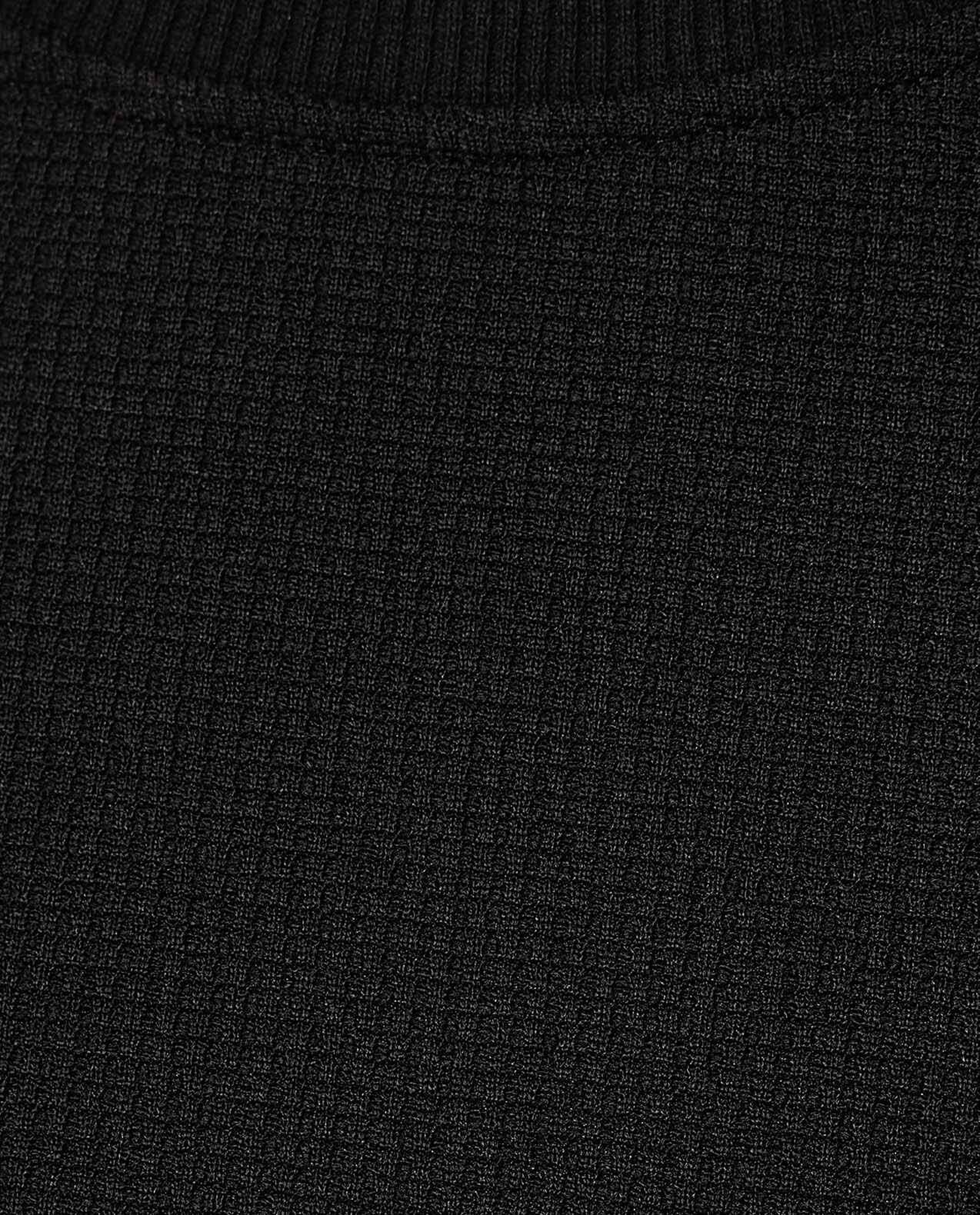 Textured Oversized T-Shirt with Crew Neck and Short Sleeves