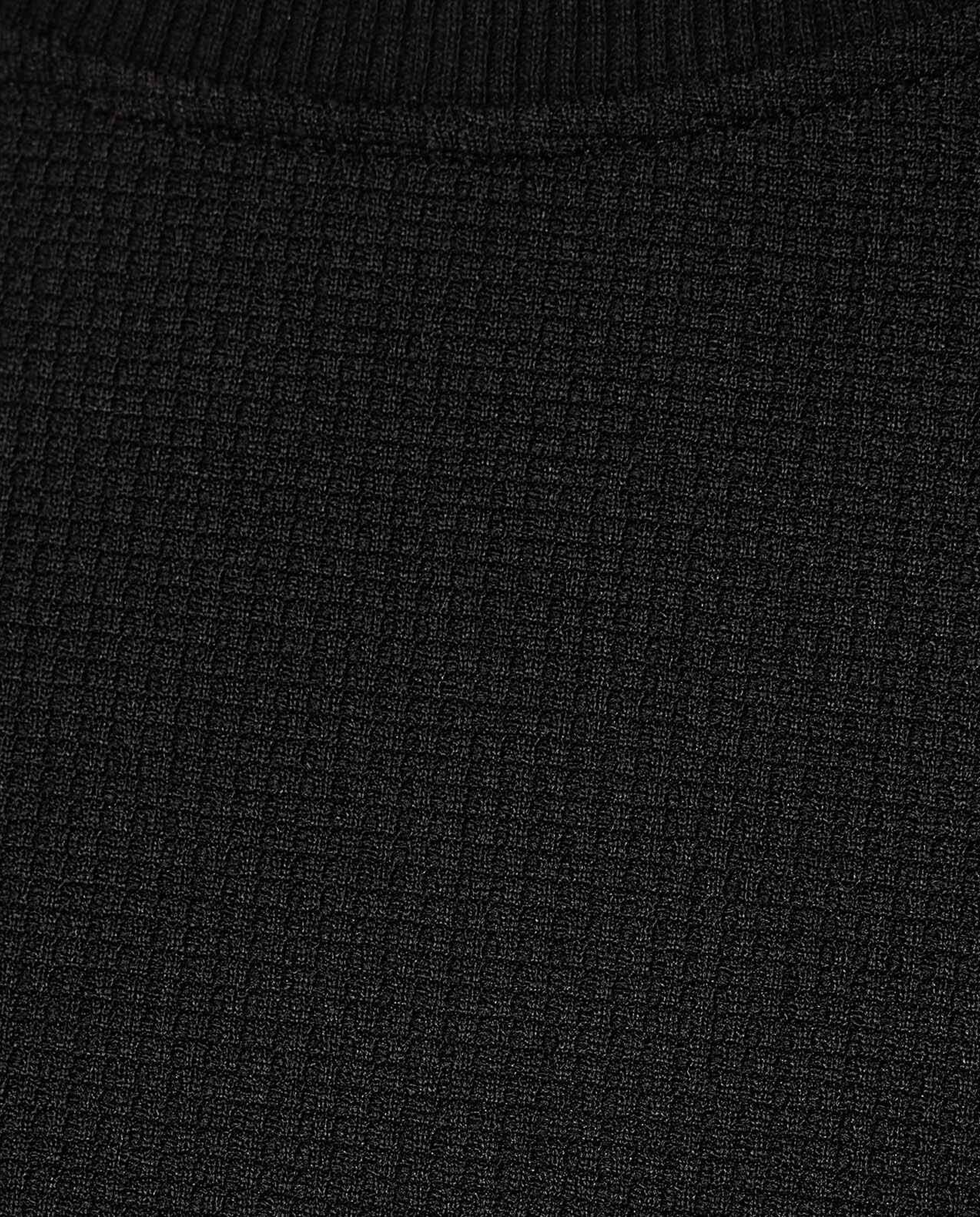 Textured Oversized T-Shirt with Crew Neck and Short Sleeves