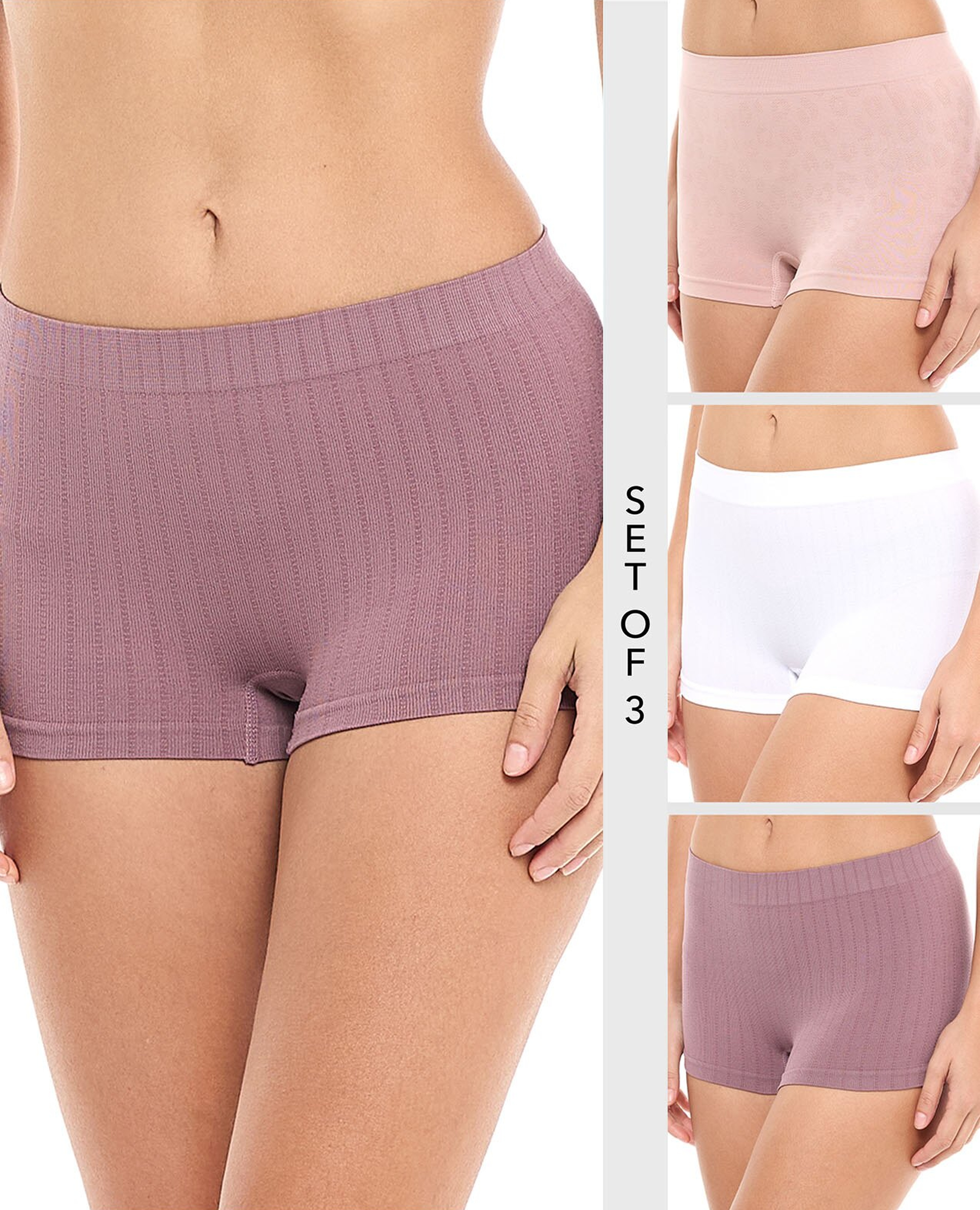 سروال بويشورت - 3 قطع