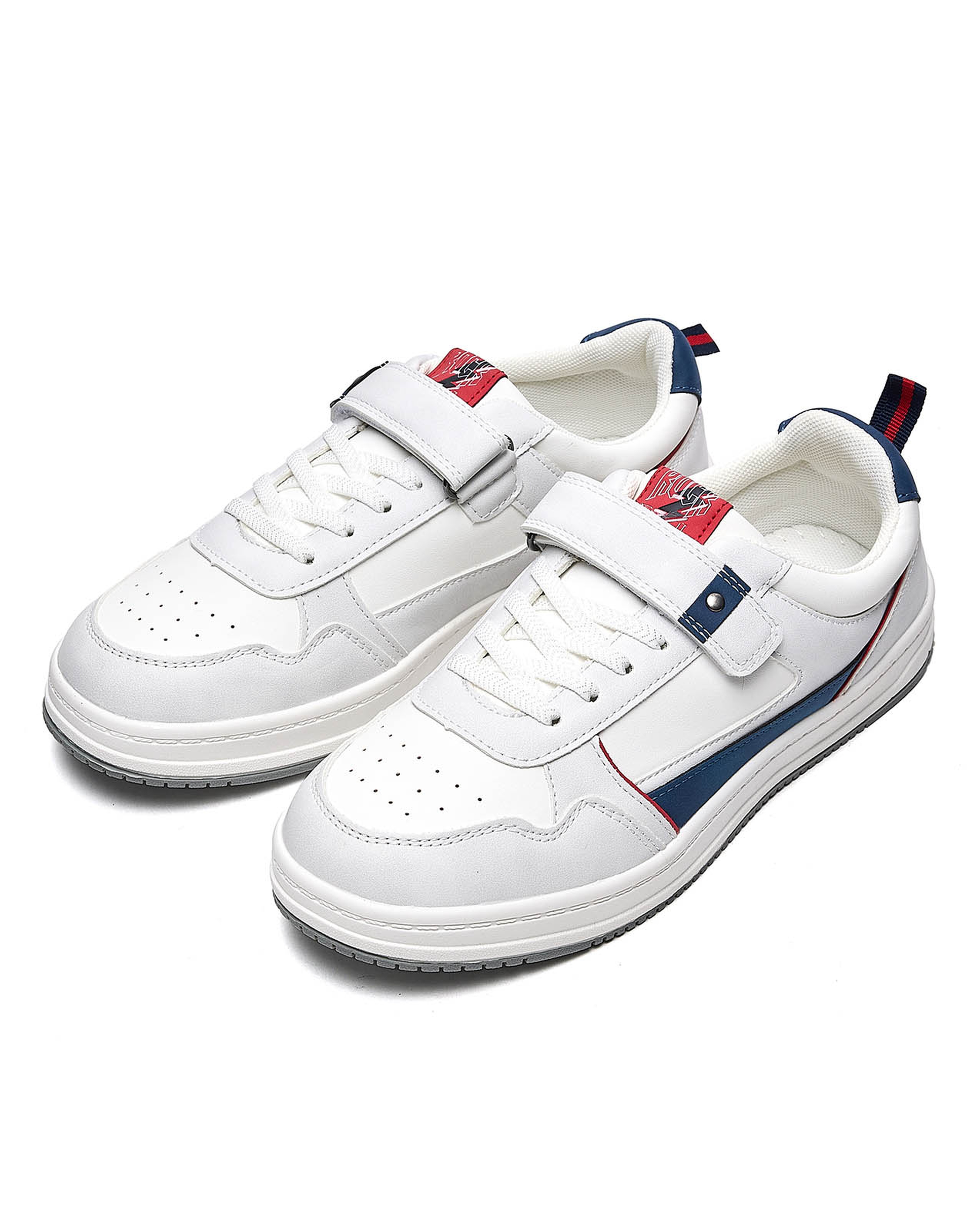 Color Block Velcro Shoes