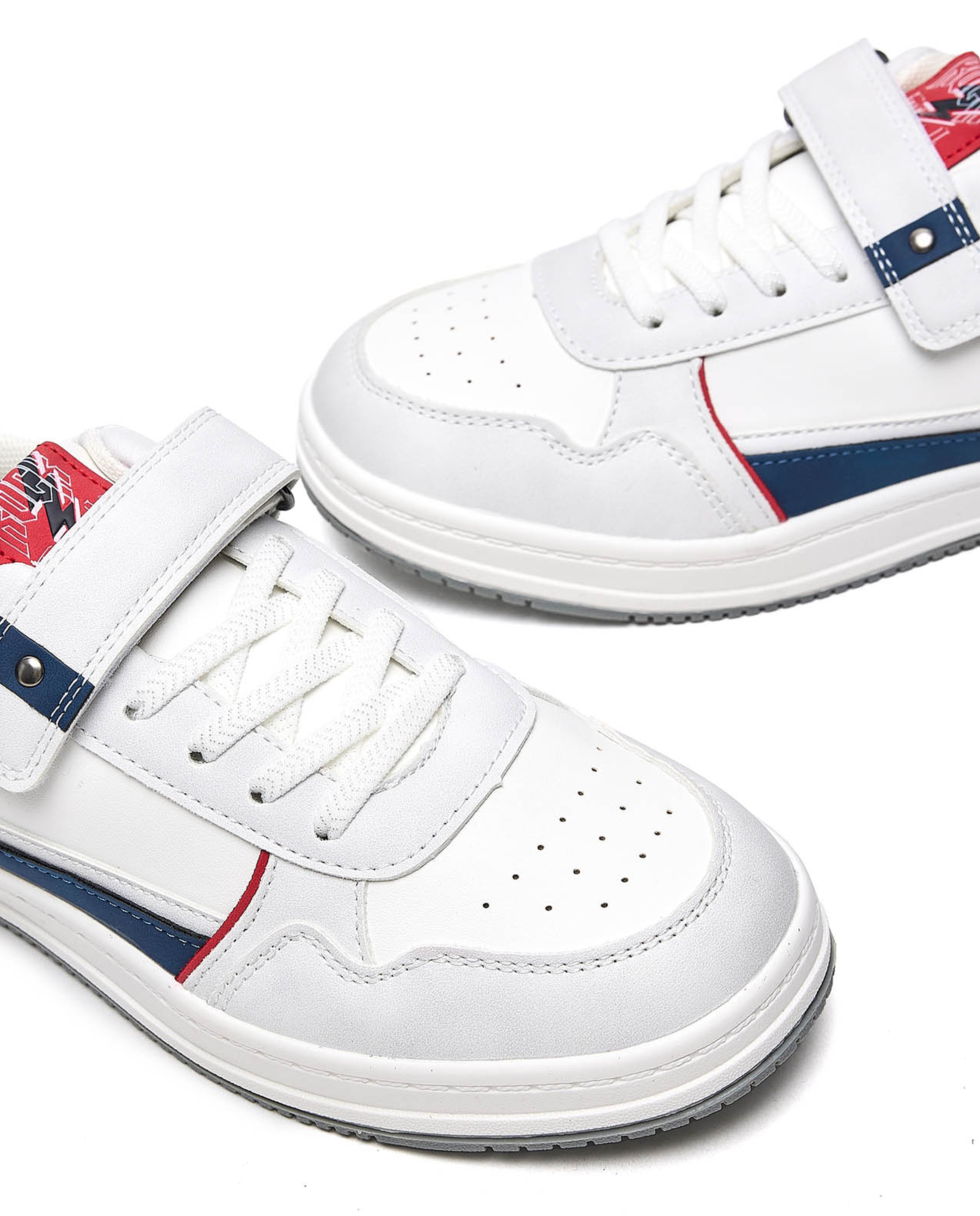 Color Block Velcro Shoes