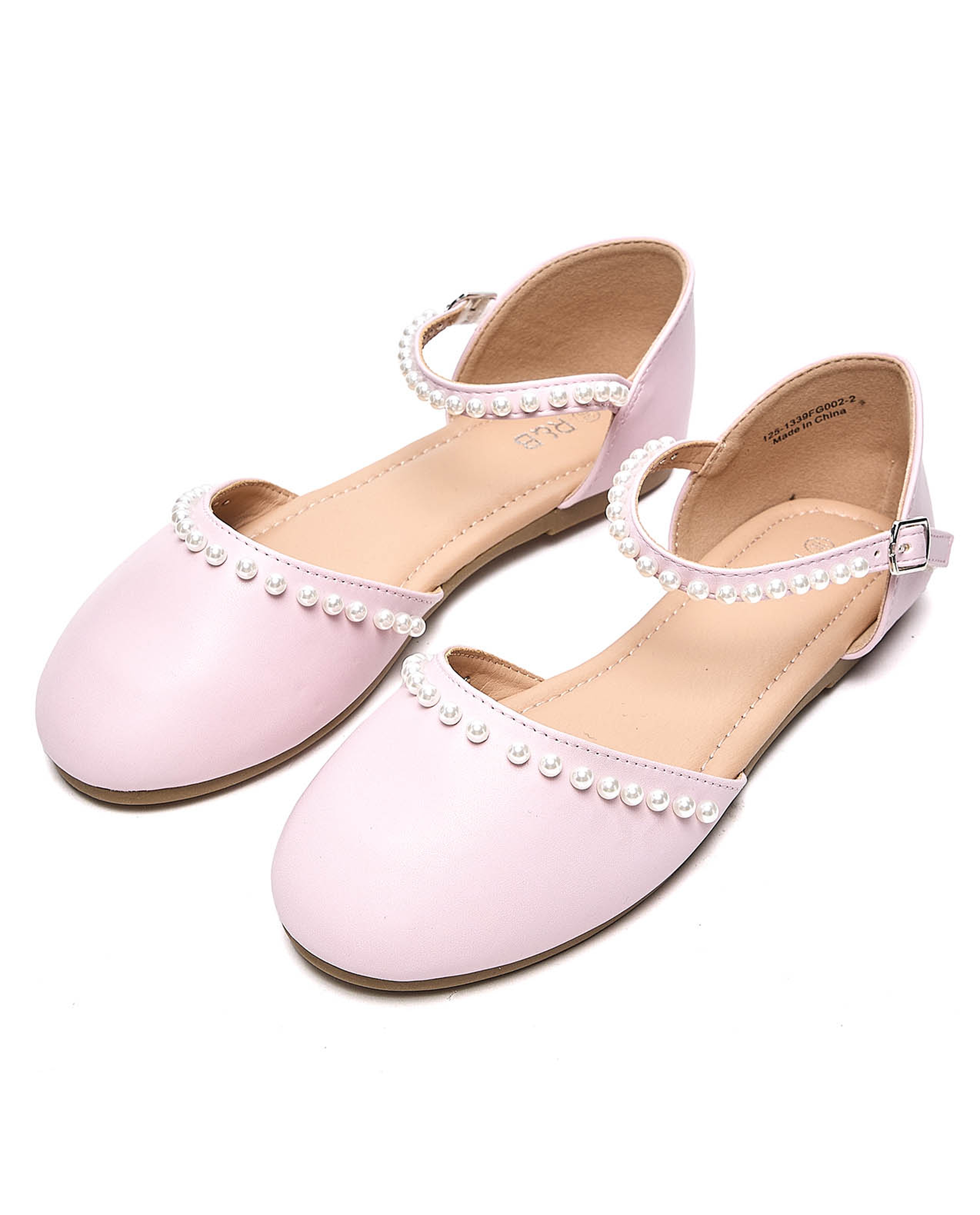 Pearl Embellished Flat Shoes