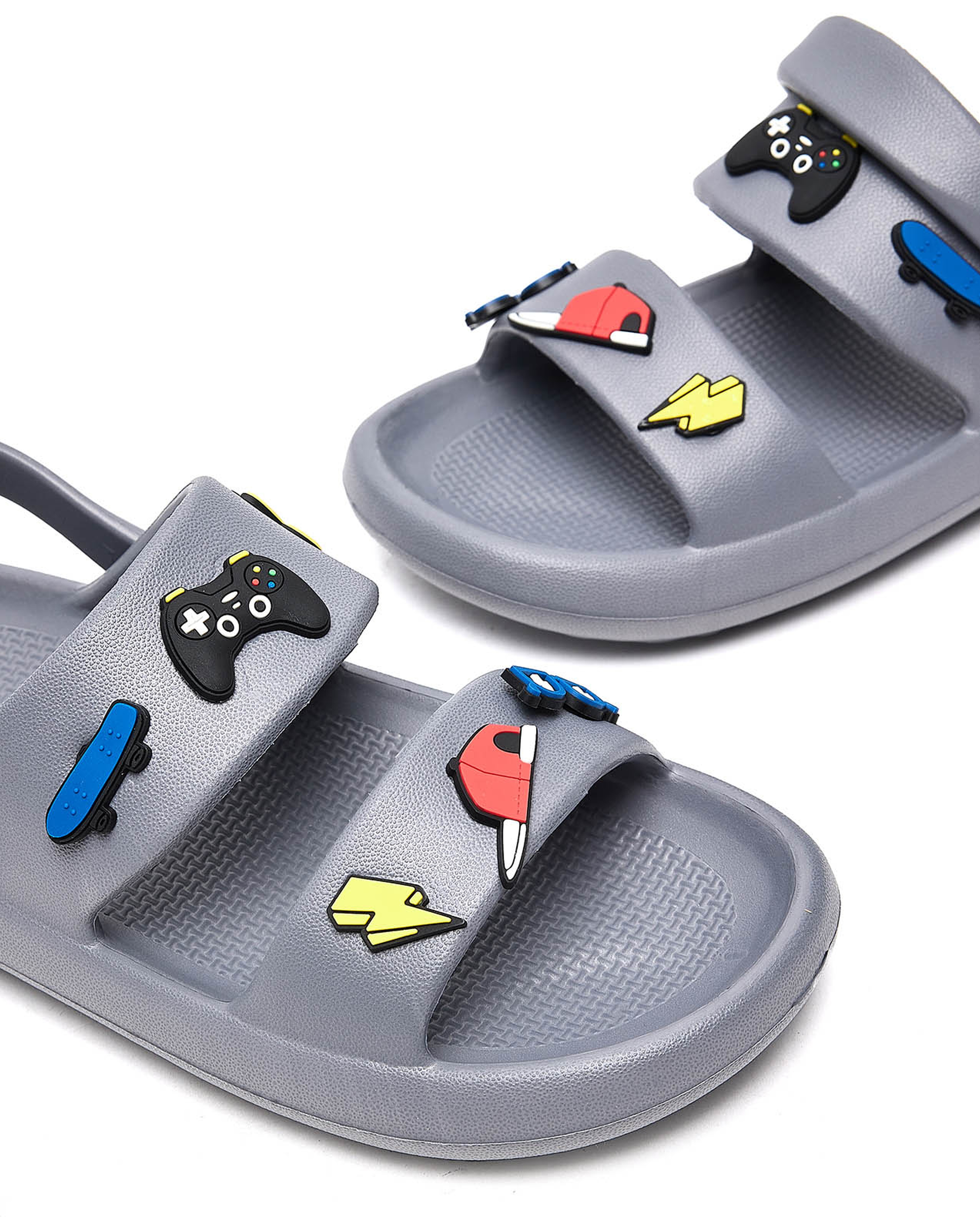 Charm Detail Comfort Sandals