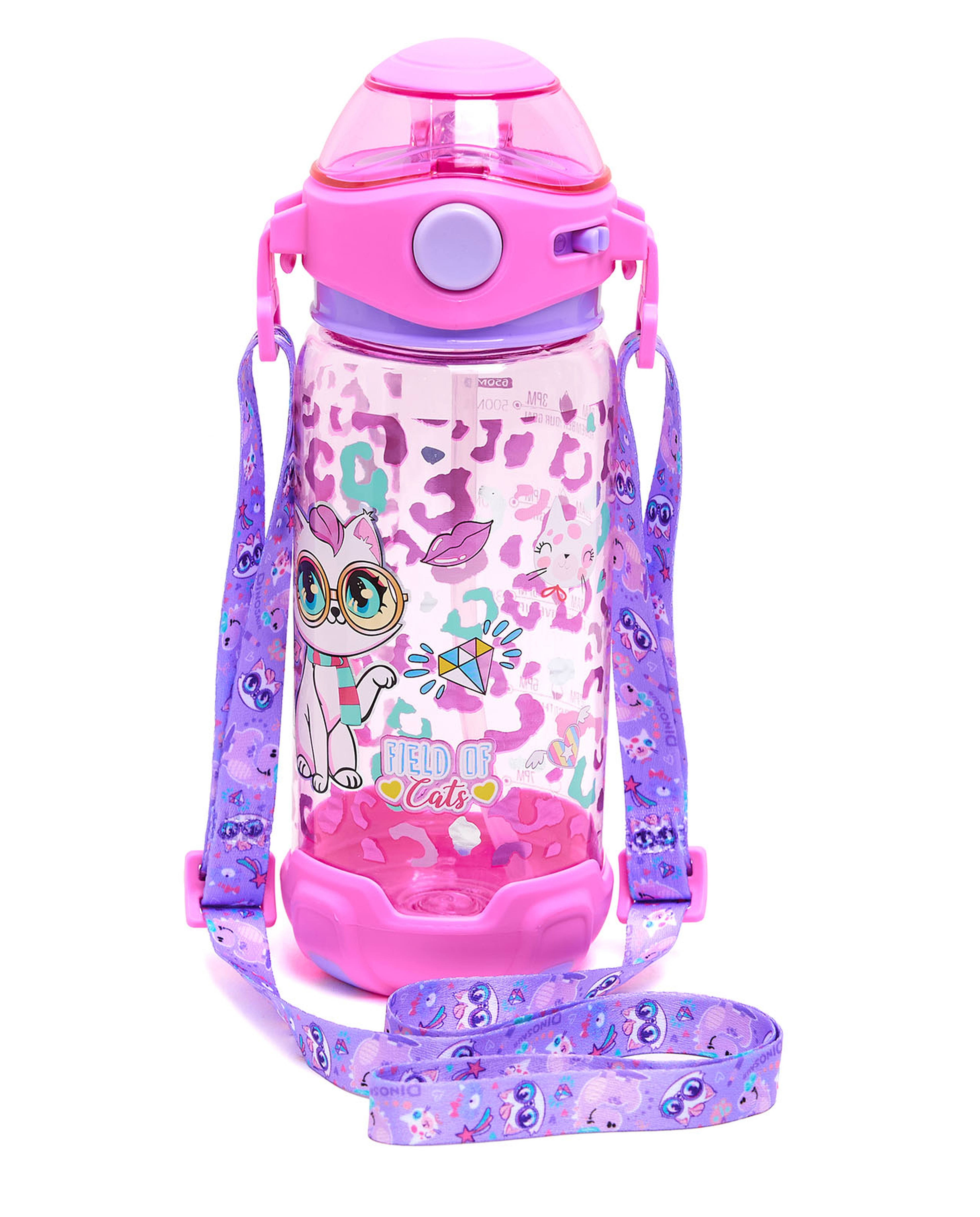 Printed Sipper Water Bottle- 650Ml