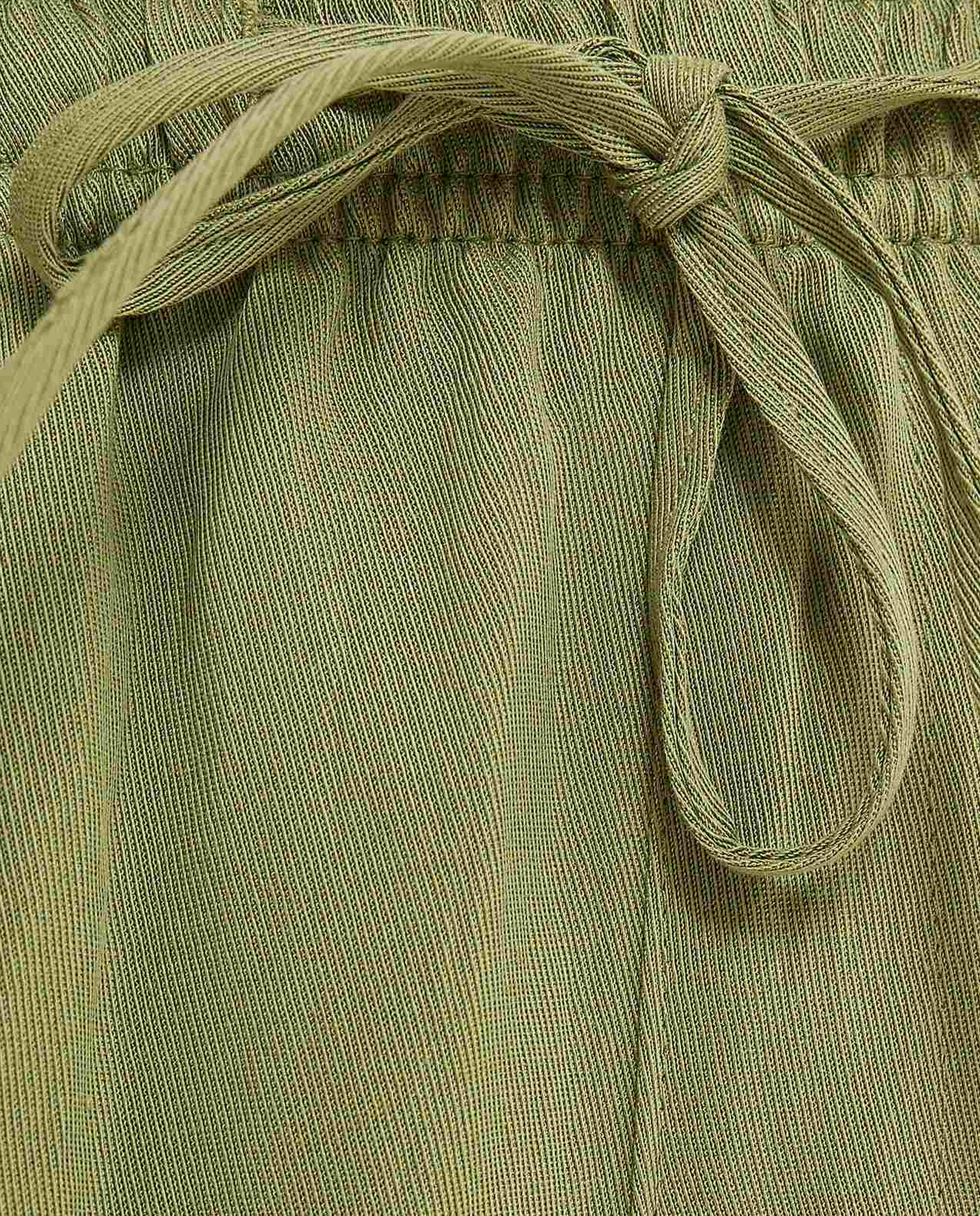 Solid Pants with Drawstring Waist