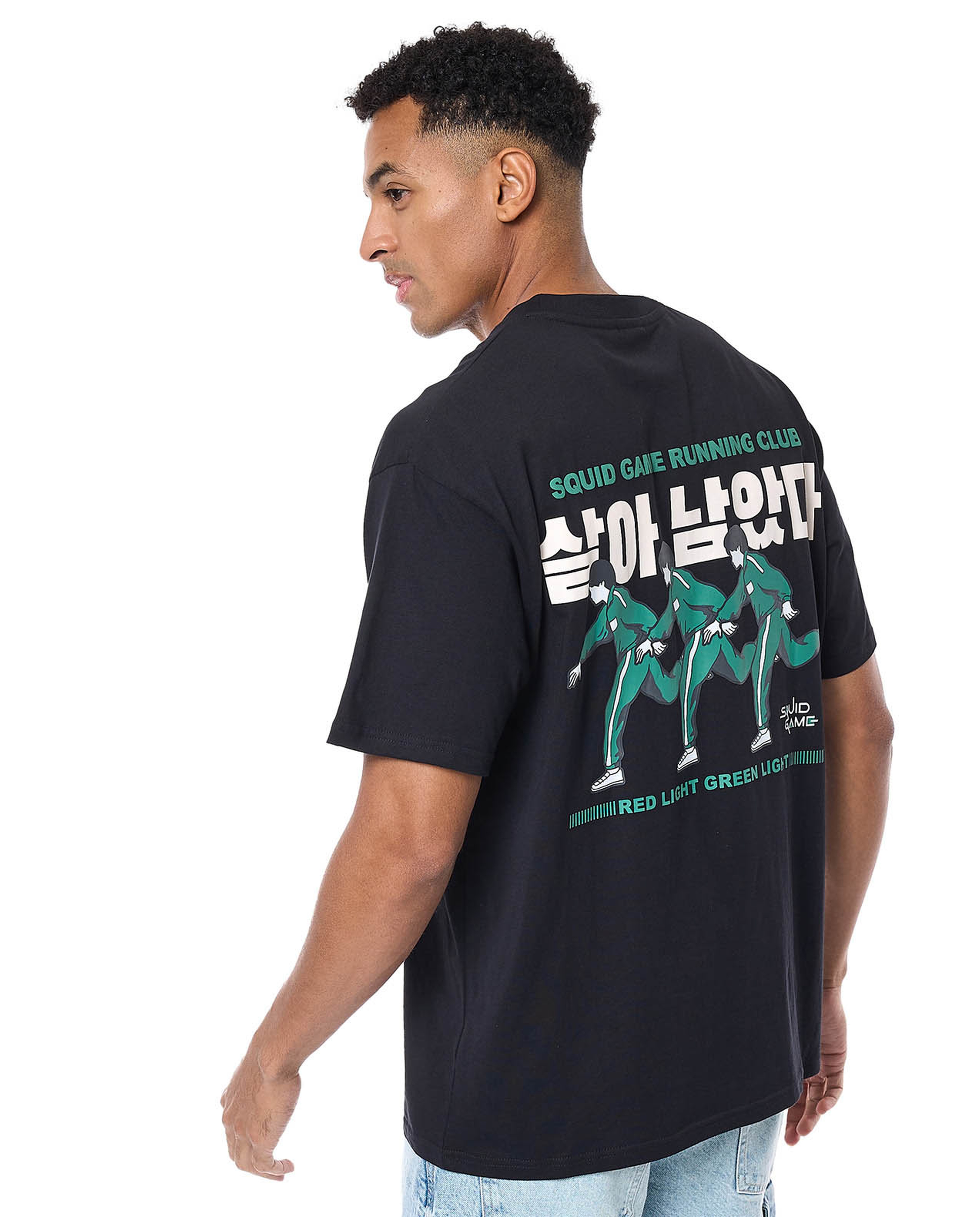 Printed T-Shirt with Crew Neck and Short Sleeves