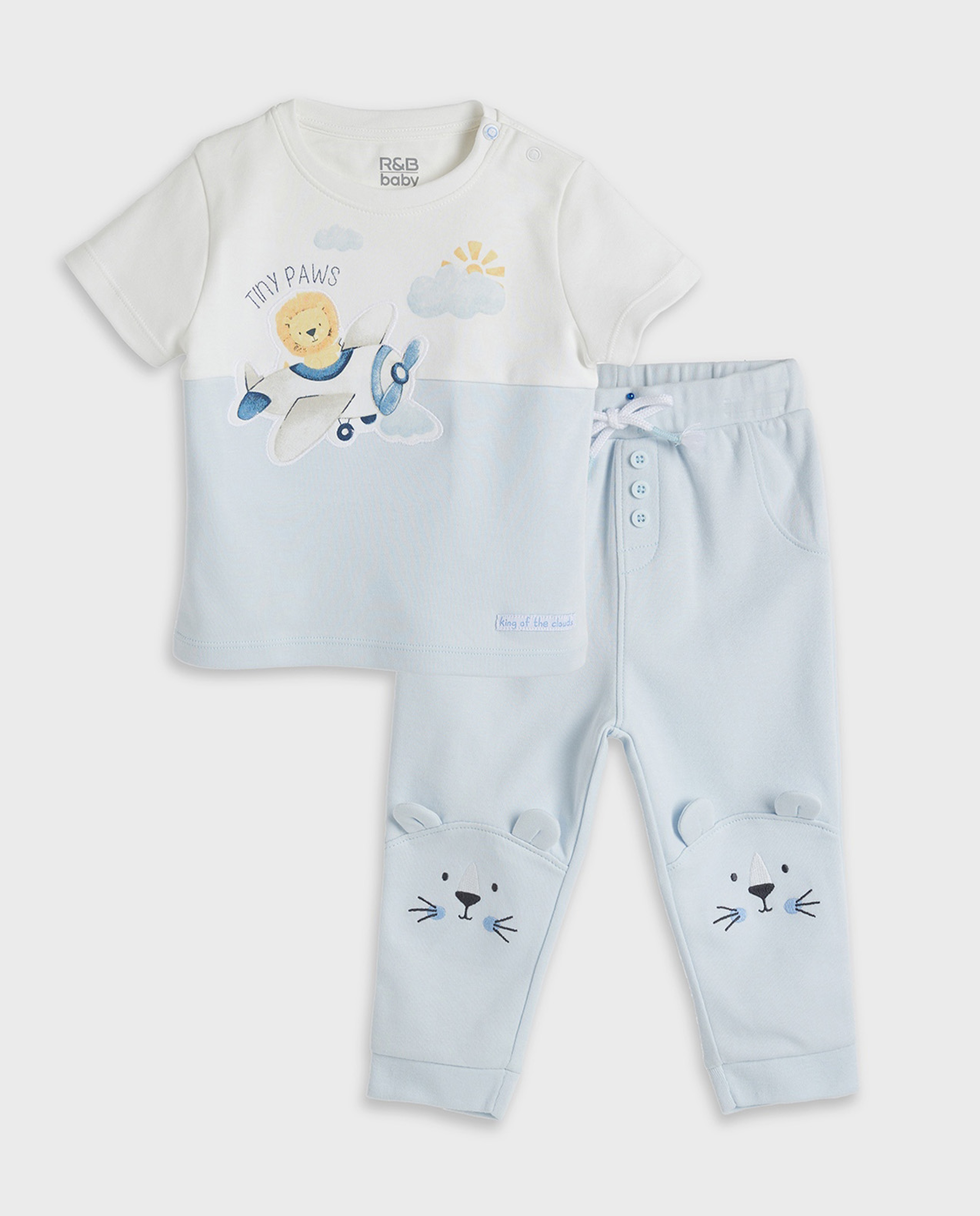 Printed Top and Bottom Set