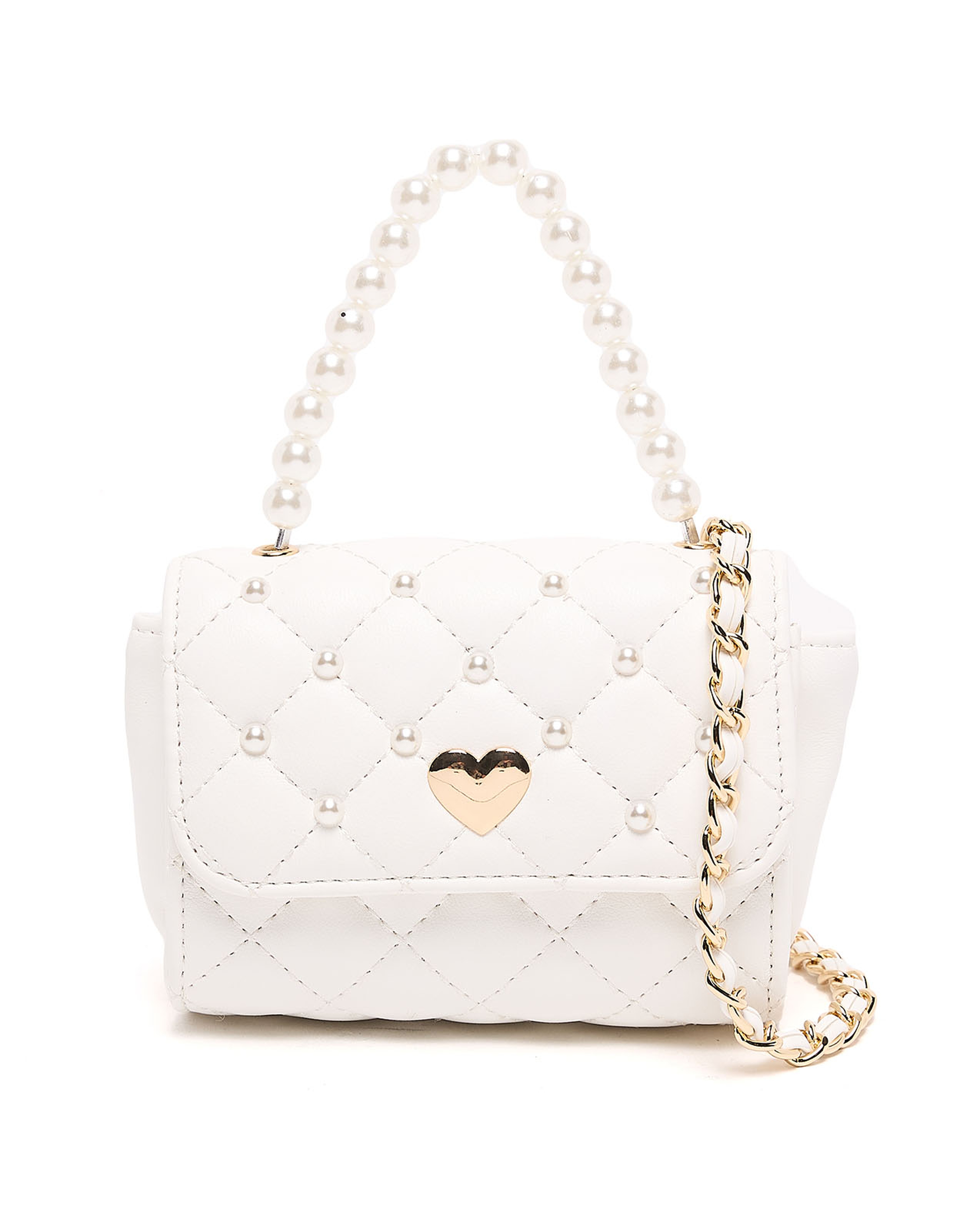 حقيبة كتف صغيرة مبطنة