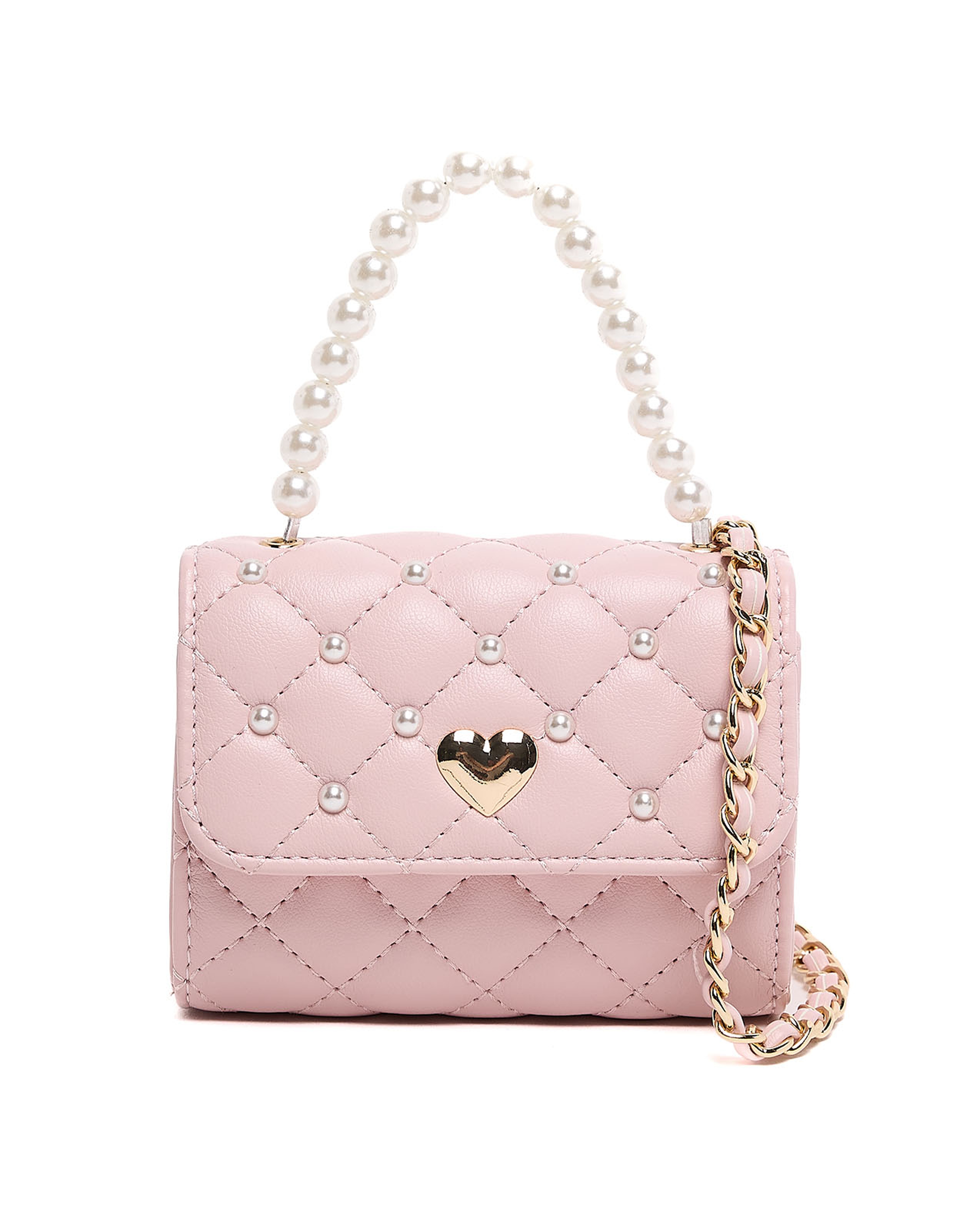 حقيبة كتف صغيرة مبطنة